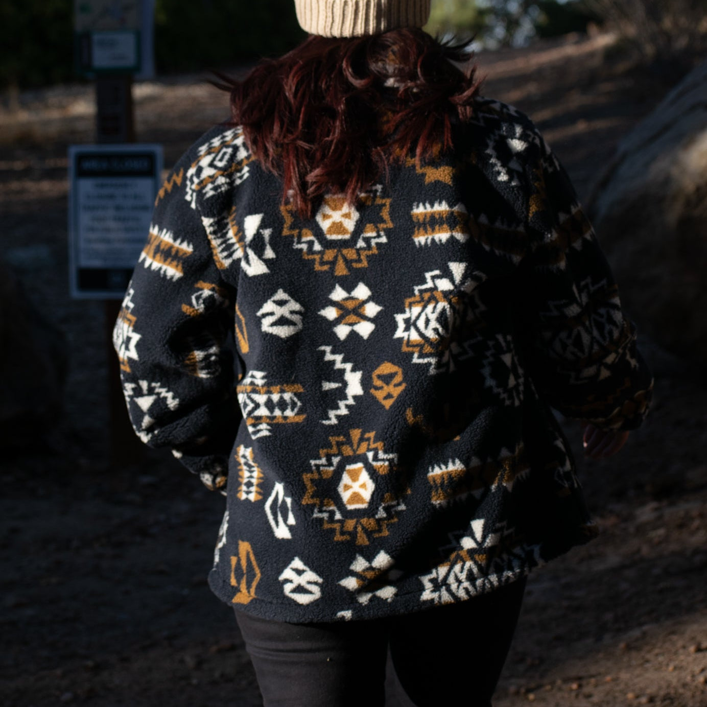 Pendleton Whidbey Fleece Zip Front; Highland Ridge Midnight
