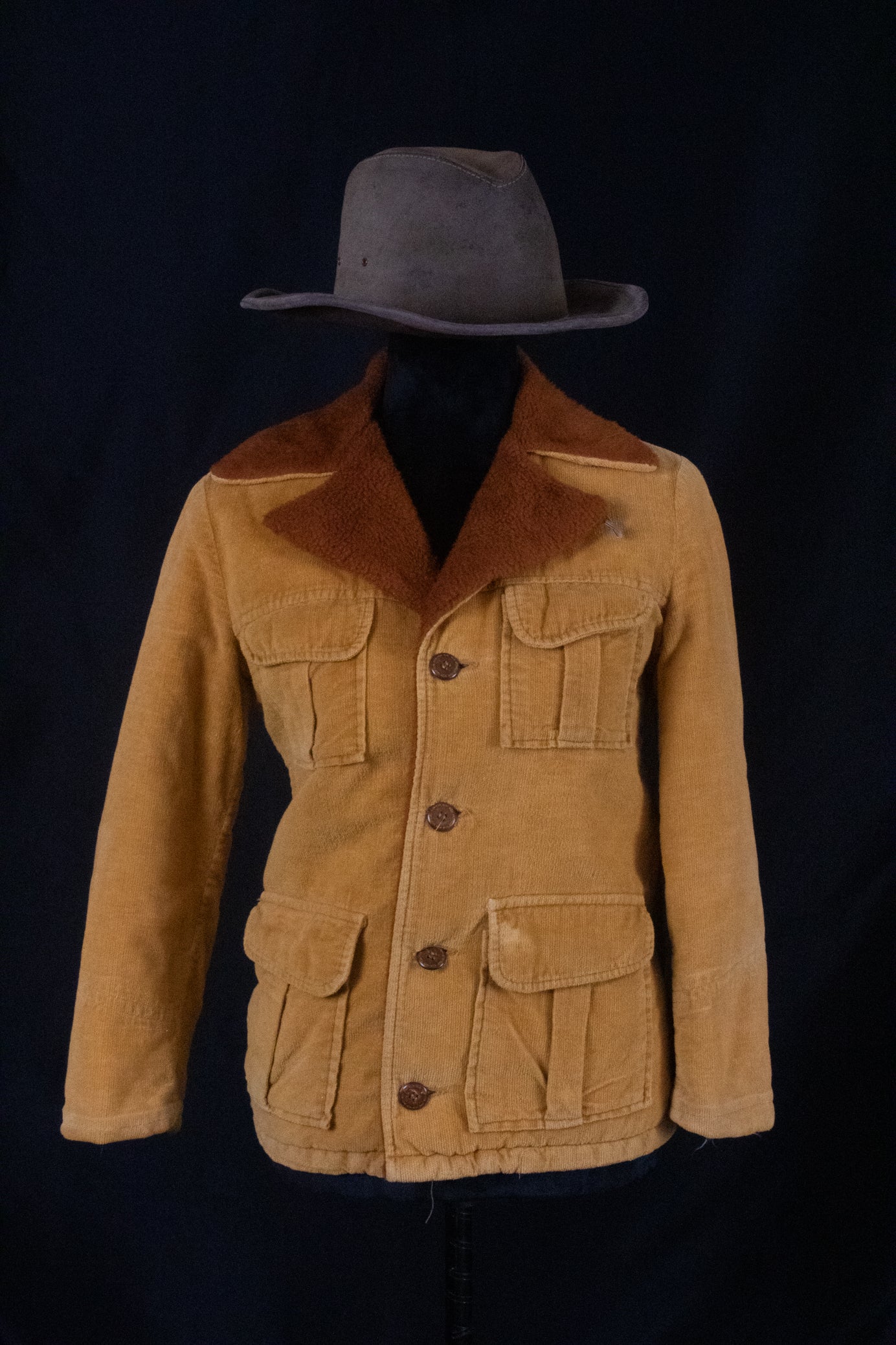 Montgomery Ward custom outerwear Jacket Orange