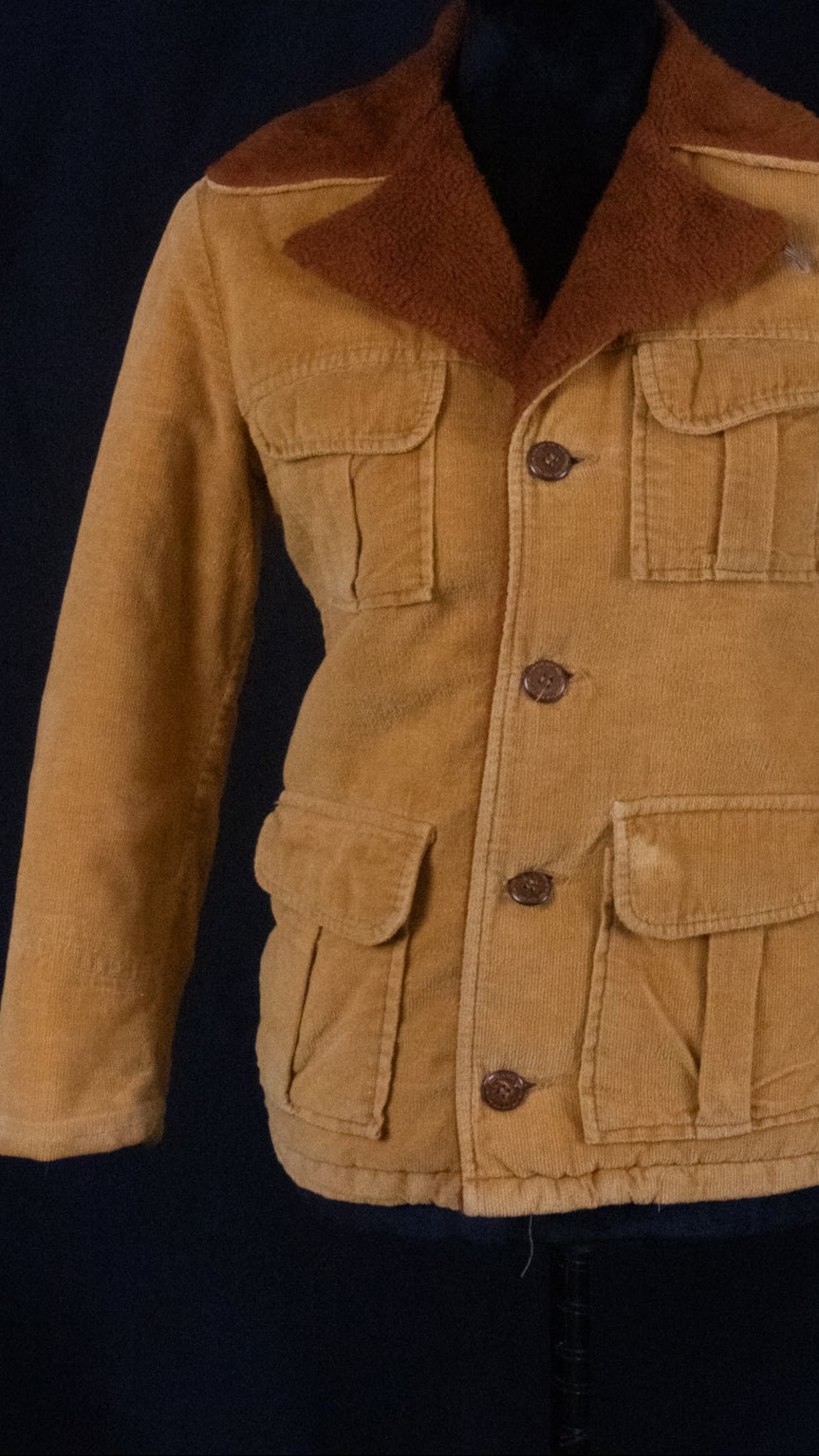 Montgomery Ward custom outerwear Jacket Orange