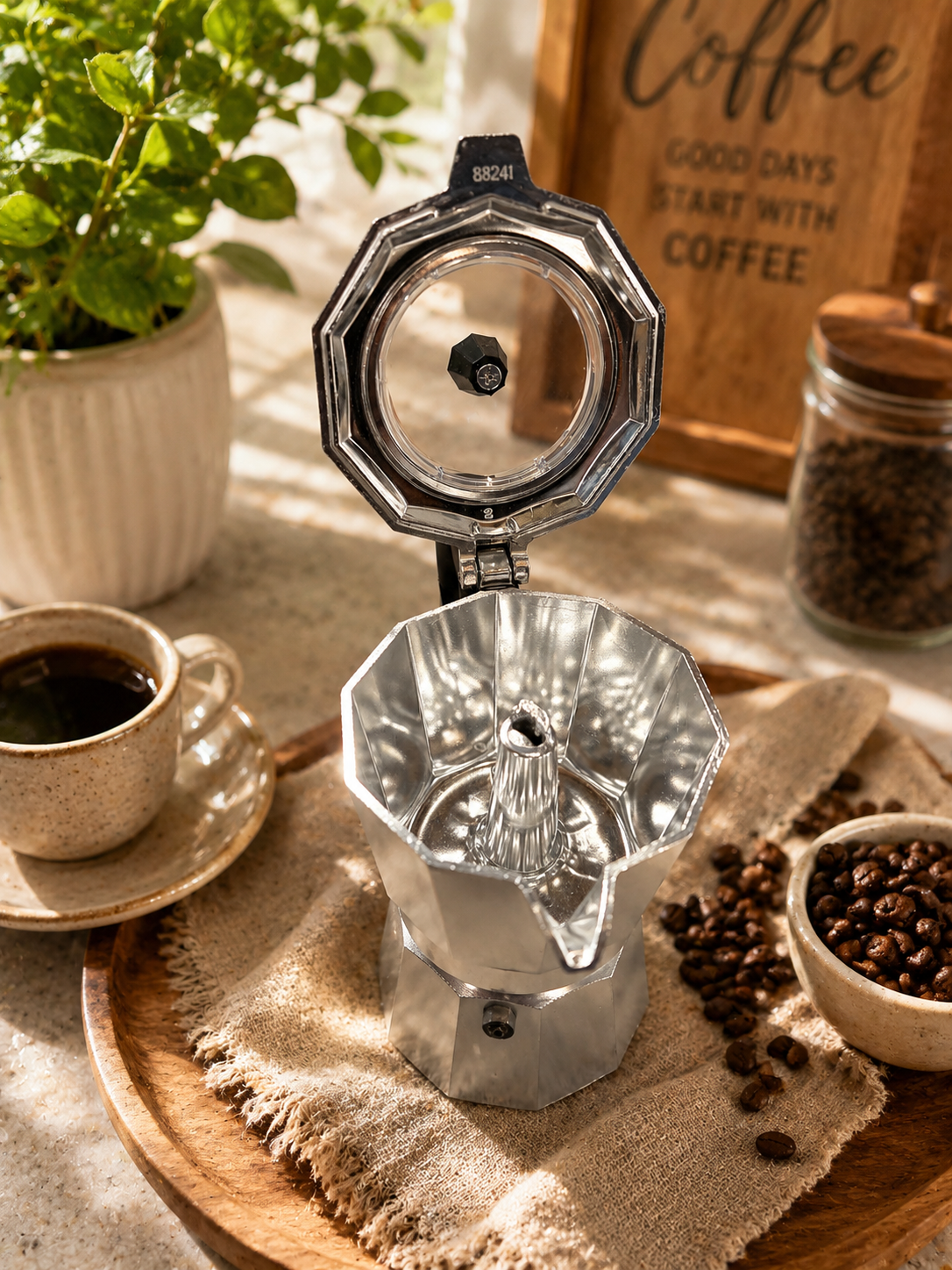 Primula Luca 6-Cup Aluminum Espresso Maker