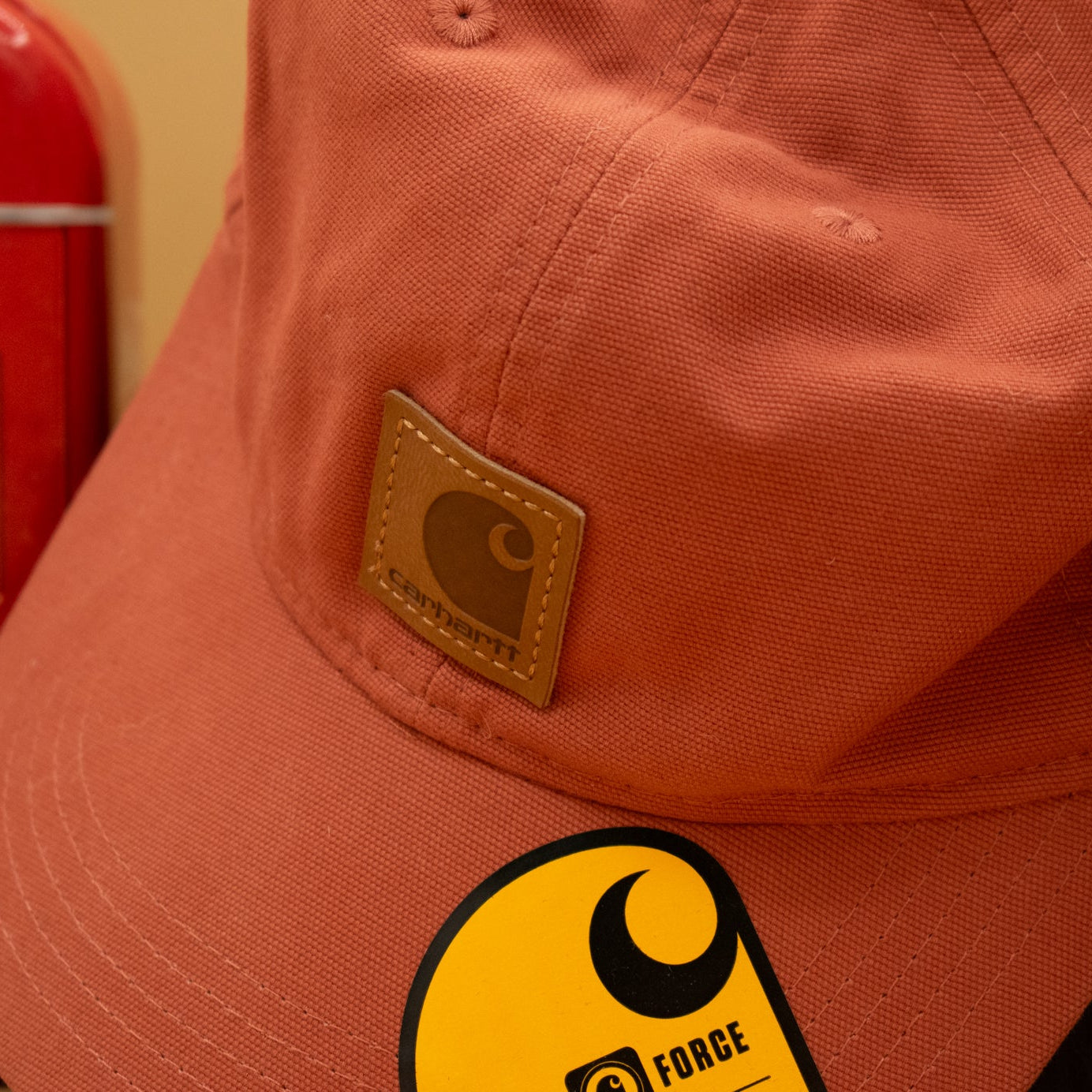 Terracotta Carhartt Adjustable Canvas Hat
