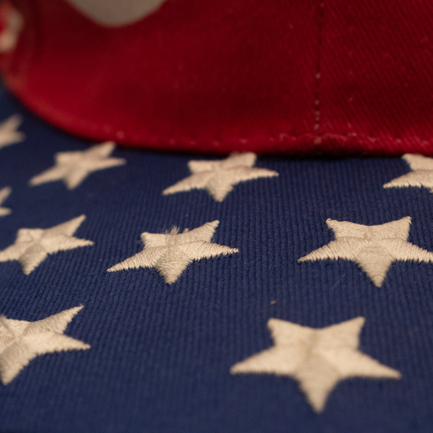 American Flag Adjustable Hat