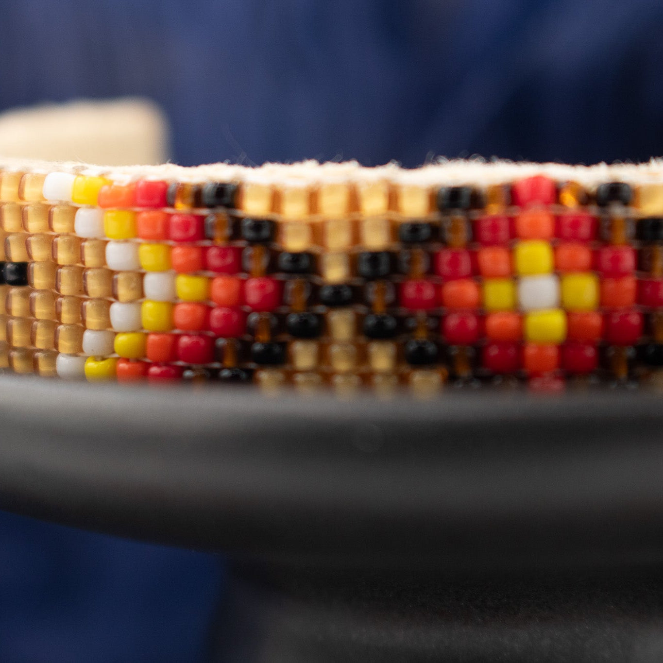 Native American Navajo Indian Hand Beaded Bracelet by Jacklyn Cleveland
