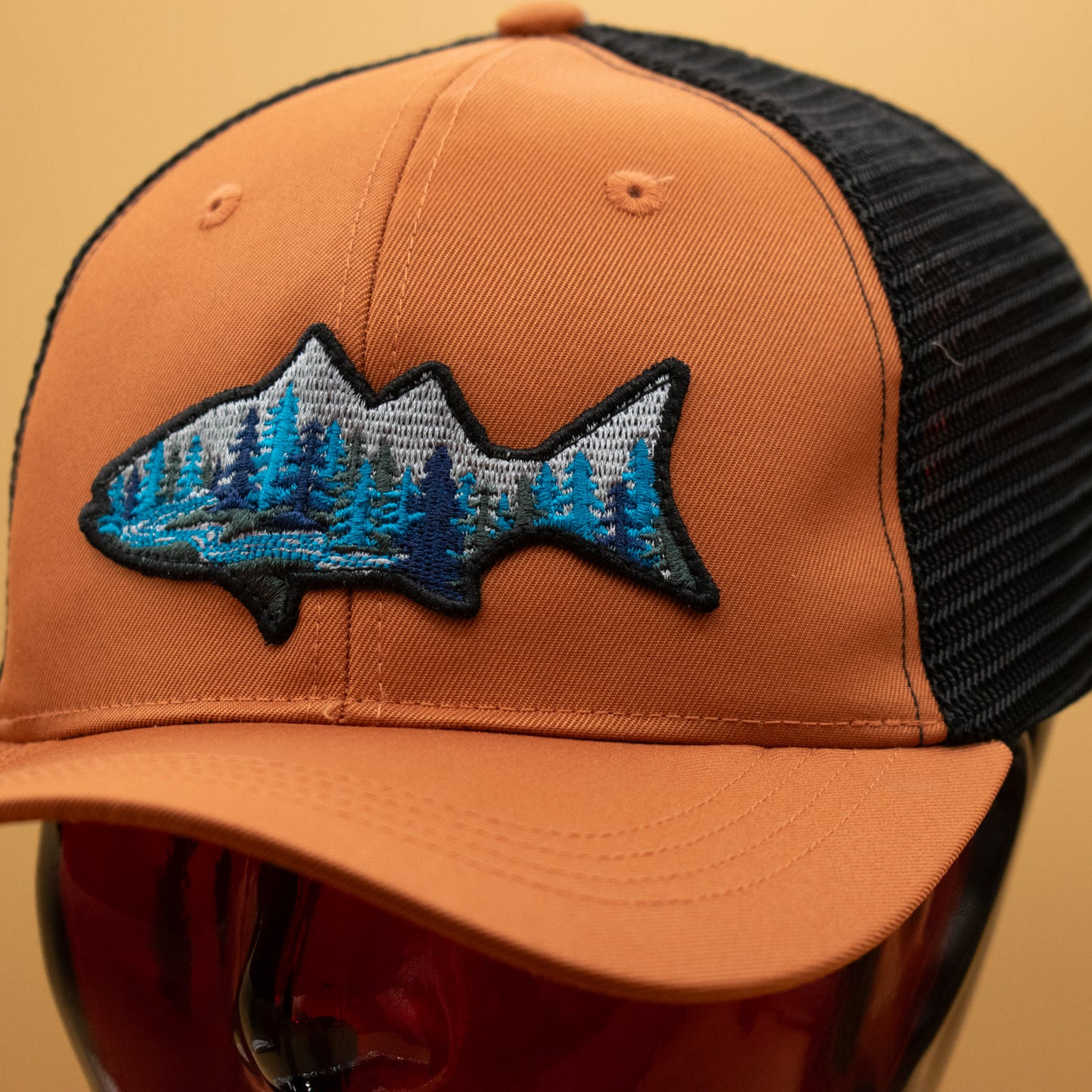 Telluride Clothing Company Burnt Orange Trucker Hat