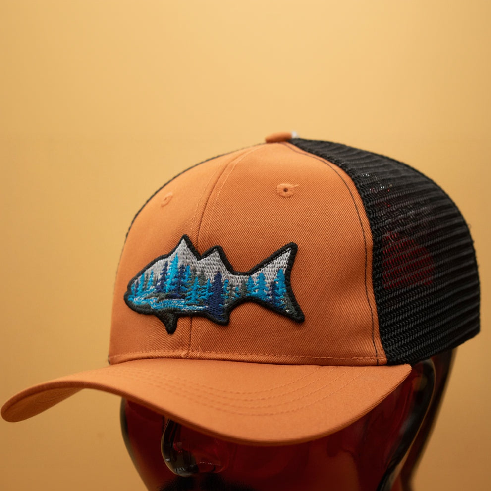 Telluride Clothing Company Burnt Orange Trucker Hat