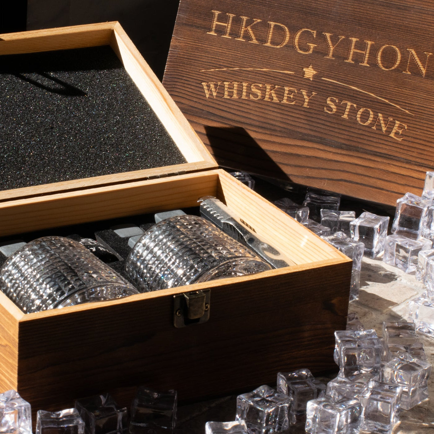 HKDGYHON Whisky Stone Set