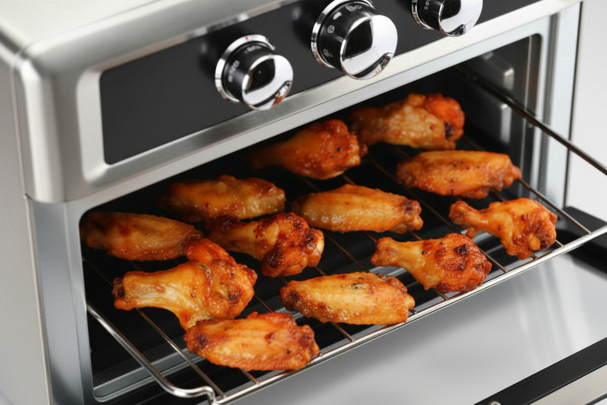 Toastmaster Air Fryer Oven 22L in Metal Grey