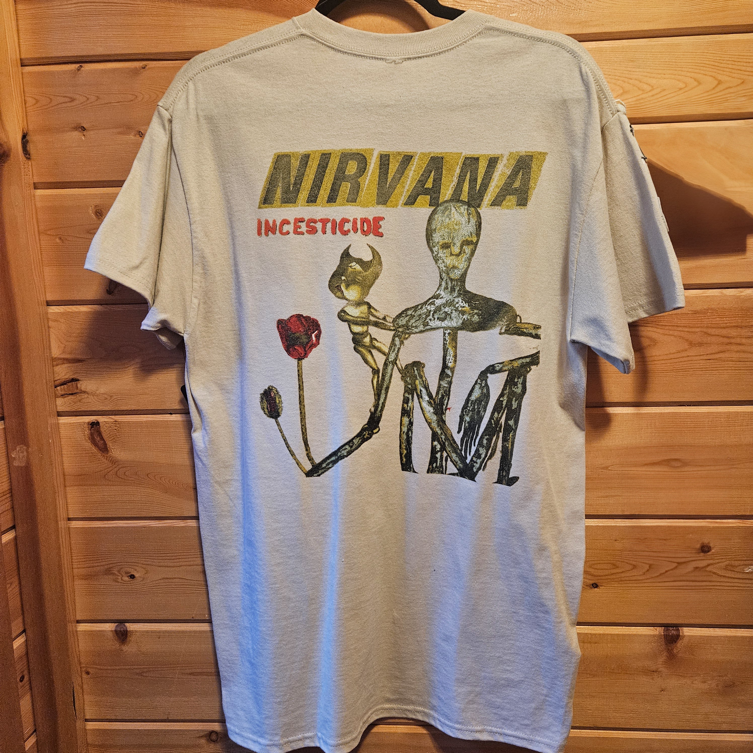 Nirvana Off White Graphic T-shirt