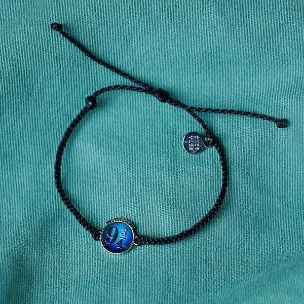 Pura Vida Platform 9 3/4 Mood Charm Jute Cord Bracelet