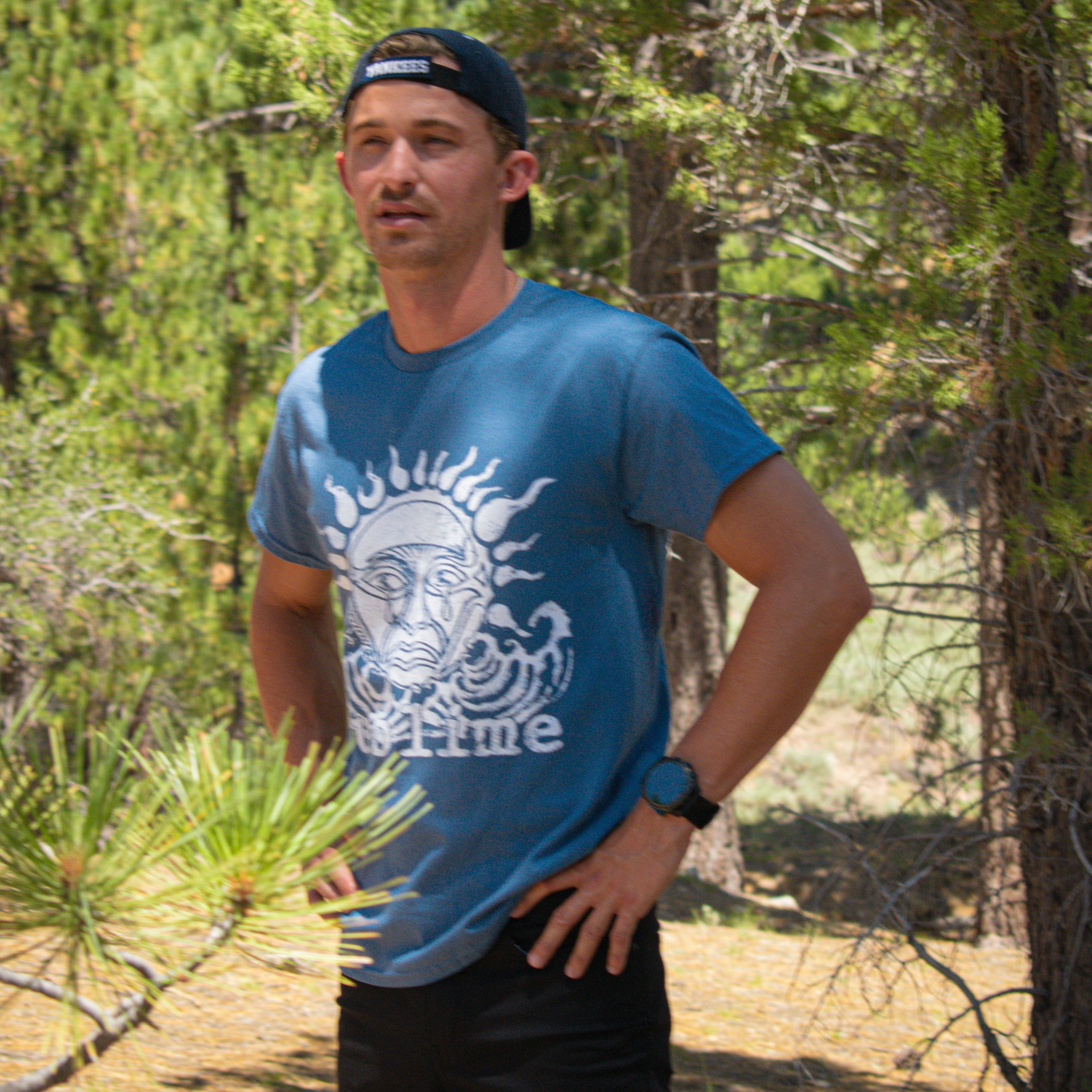 Sublime Light Blue Graphic T-Shirt