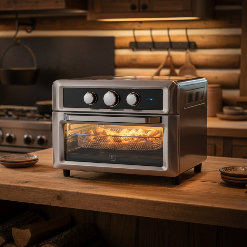 Toastmaster Air Fryer Oven 22L in Metal Grey