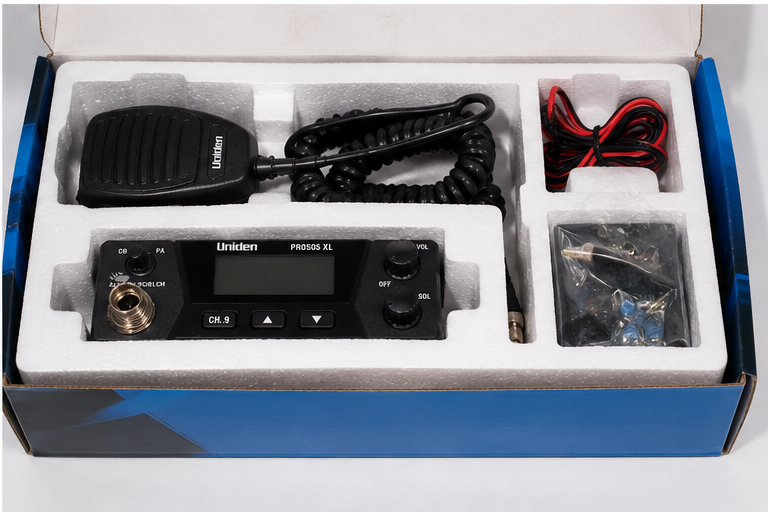 Uniden PRO505XL 40-Channel CB Radio New In Box Compact Mobile Communication System
