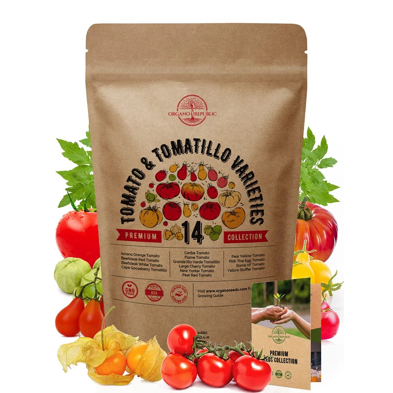 Organo Republic Tomato & Tomatillo Varieties