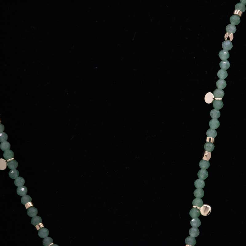Pura Vida Jade Beaded Choker