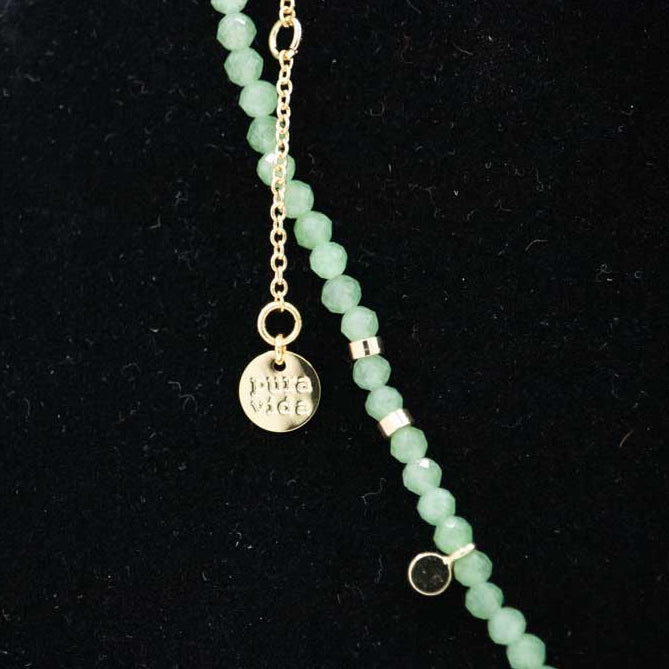 Pura Vida Jade Beaded Choker
