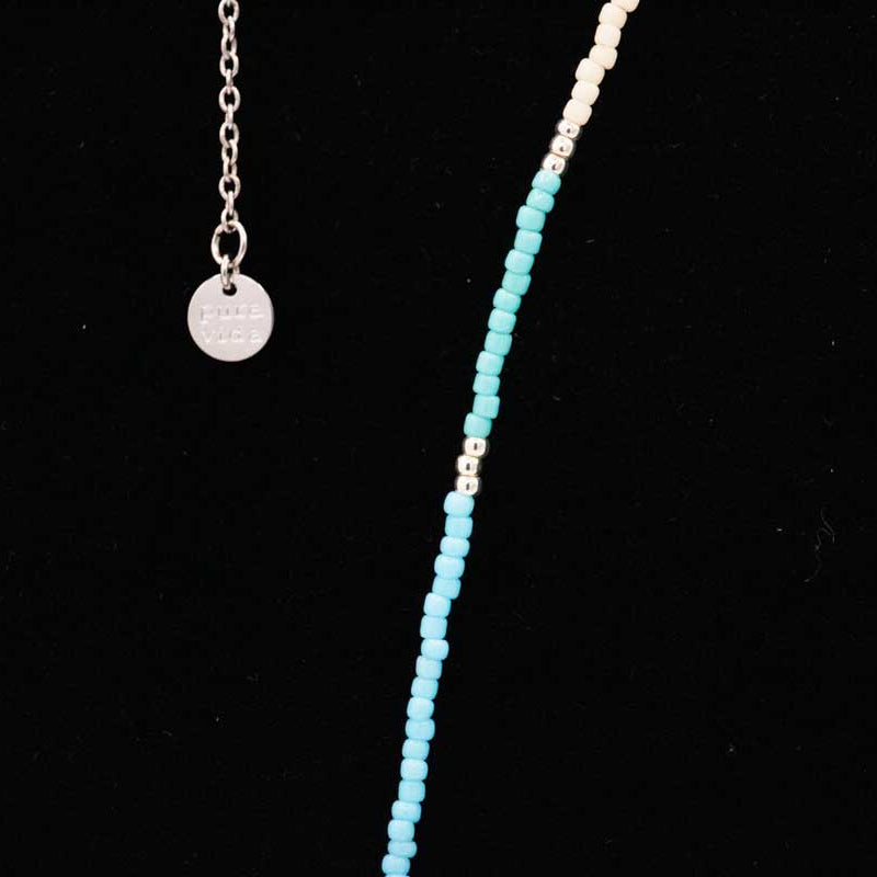 Pura Vida Playa Seed Bead Necklace