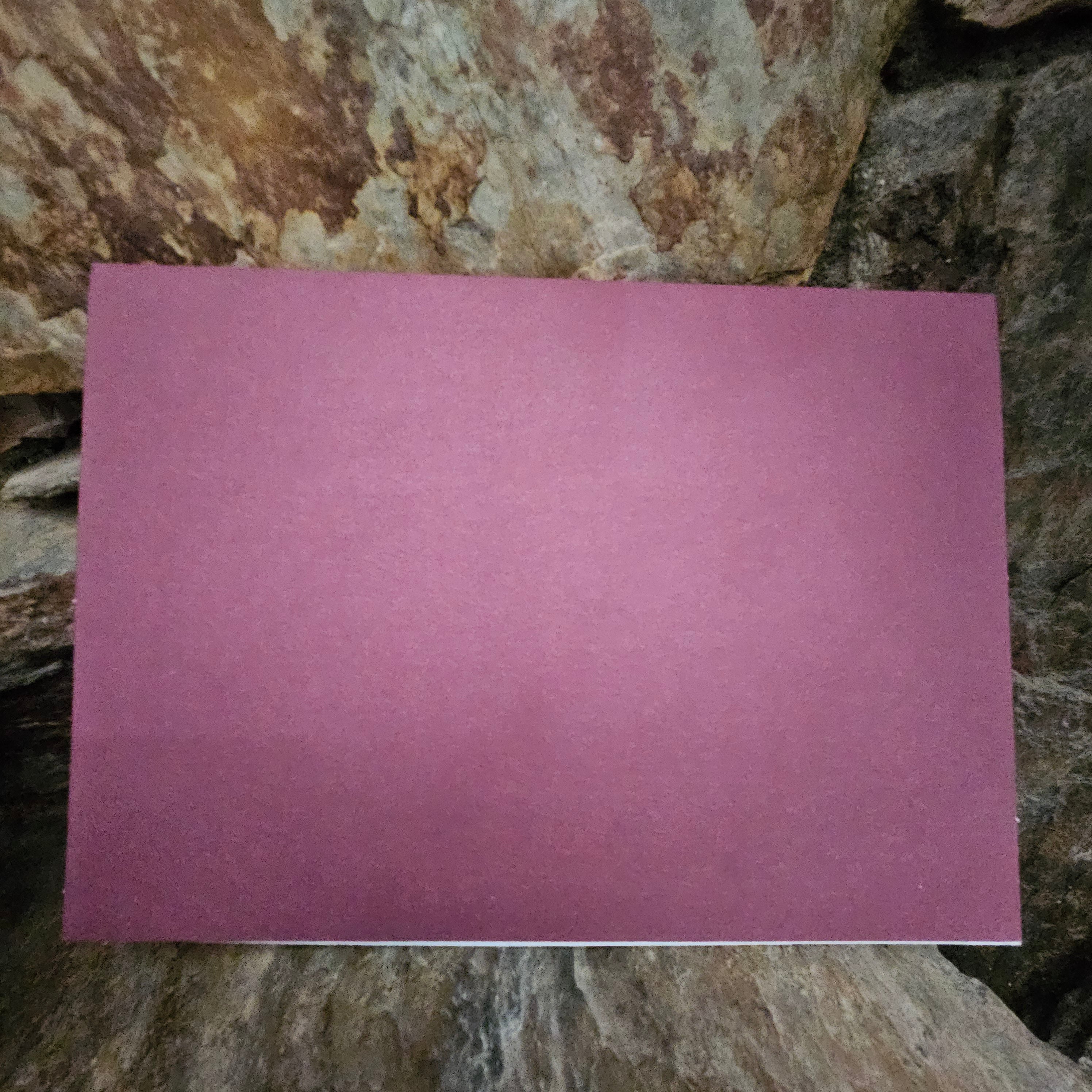 Beautifully Hand Crafted Custom Created Greeting Card Series by Diane Stegman "Big Bear Lake Sunset, California"