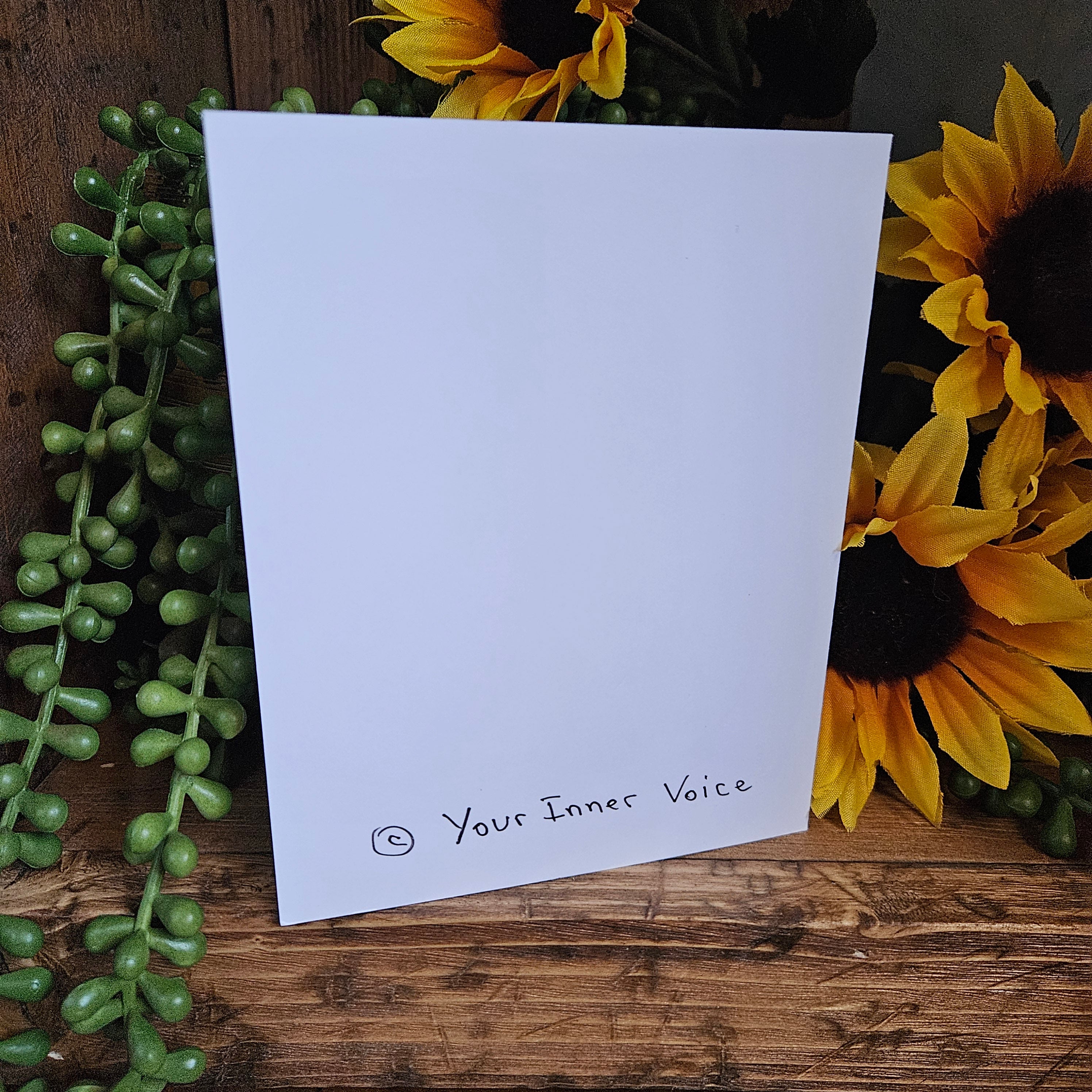 Beautifully Hand Crafted Custom Created Greeting Card Series by Diane Stegman "Flower Bee"