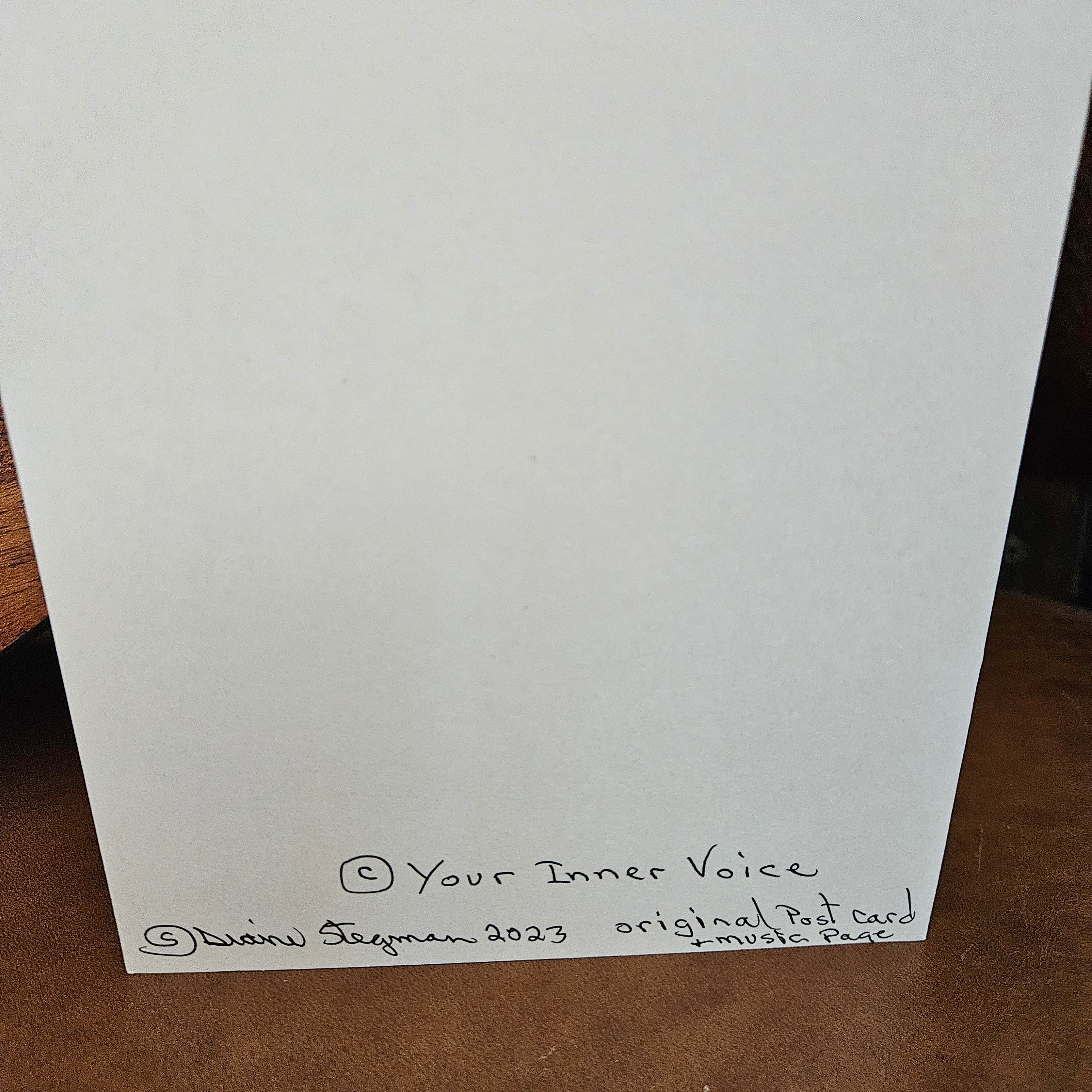 Beautifully Hand Crafted Custom Created Greeting Card Series by Diane Stegman "Auld Lang Syne"