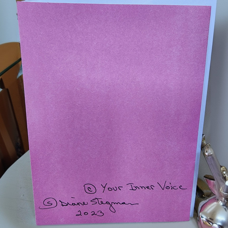 Beautifully Hand Crafted Custom Created Greeting Card Series by Diane Stegman "Jack and Jill"