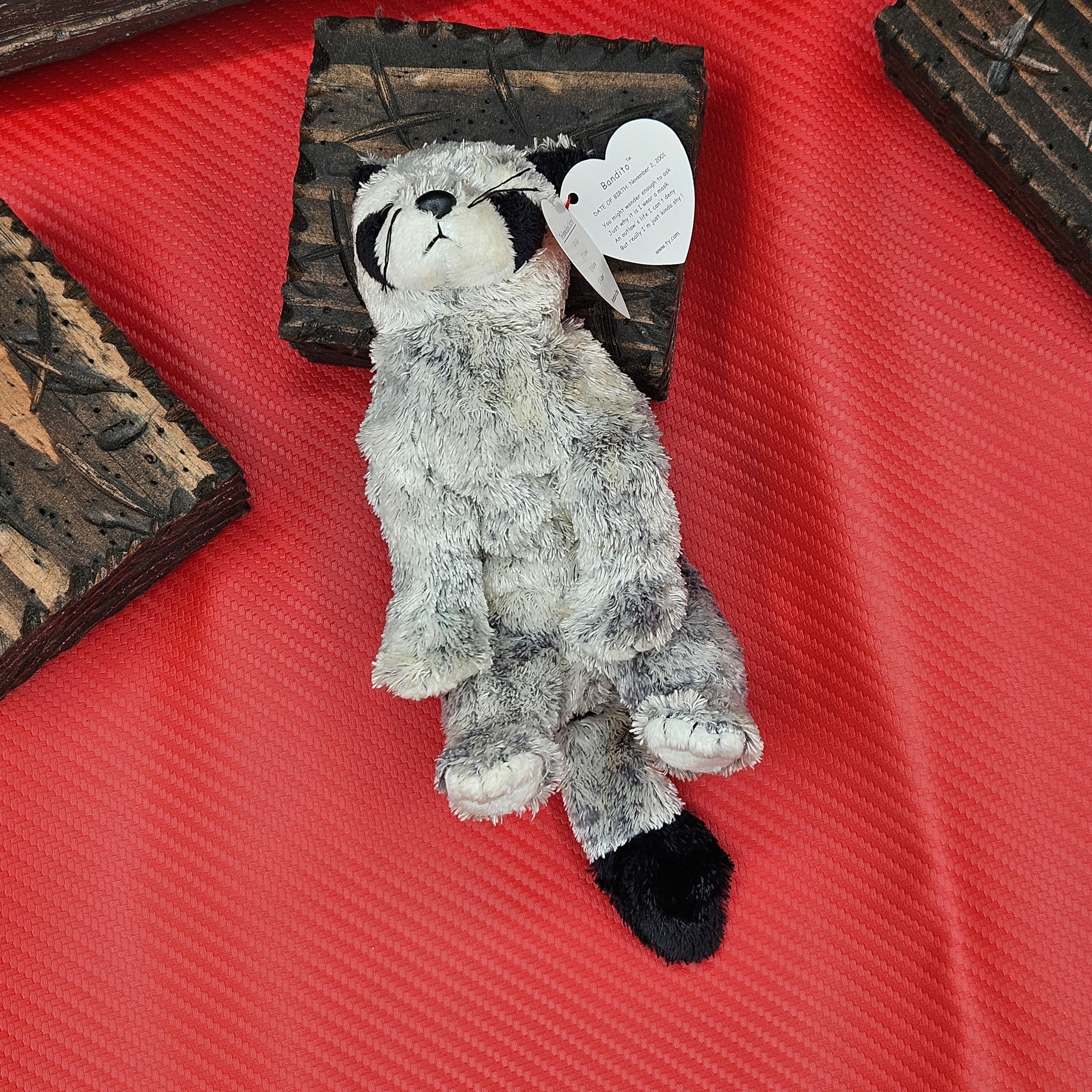 Ty Beanie Babies "Bandito the Racoon"