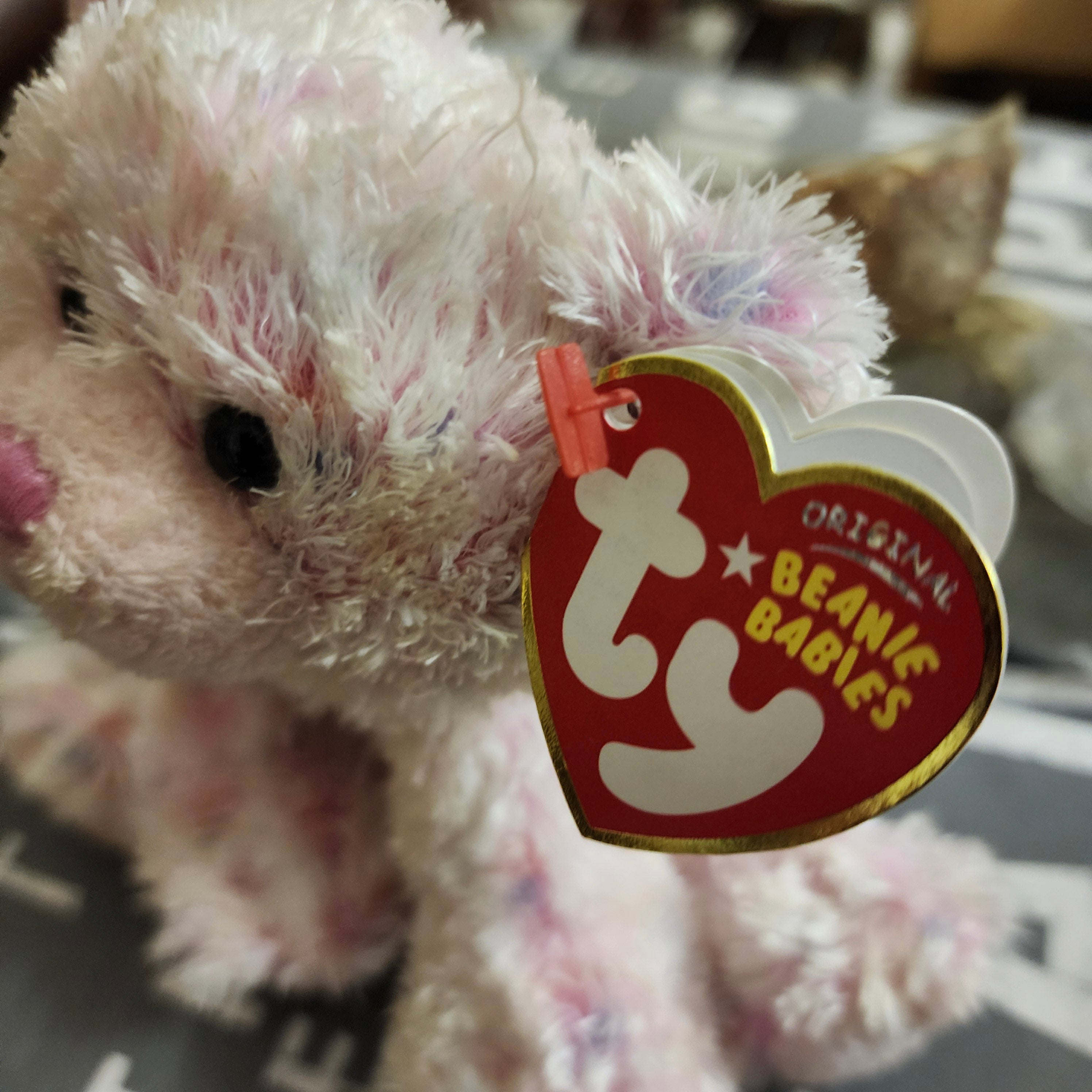 Ty Beanie Babies "Ticklish the Bear"