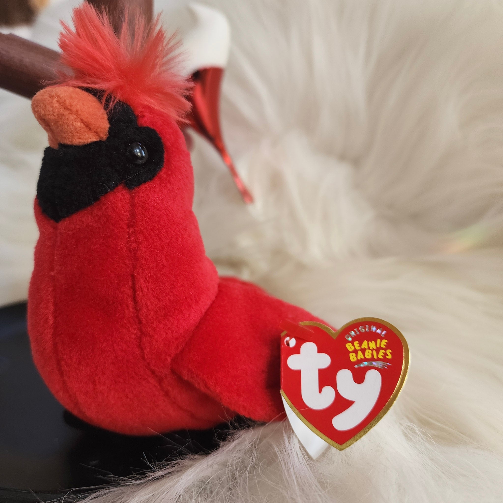 Ty Beanie Babies "Redford the Cardinal"