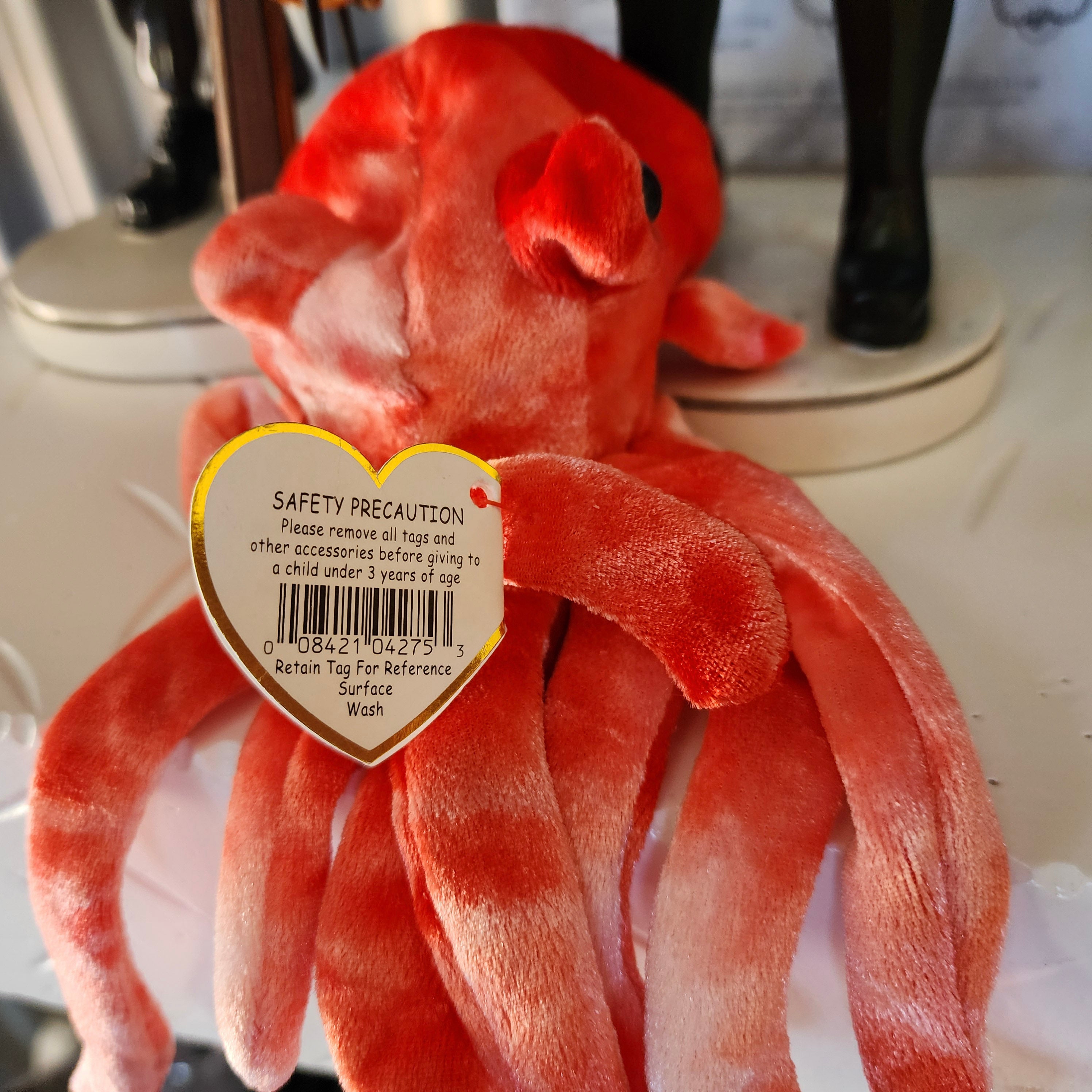 Ty Beanie Babies "Wiggly the Octopus"