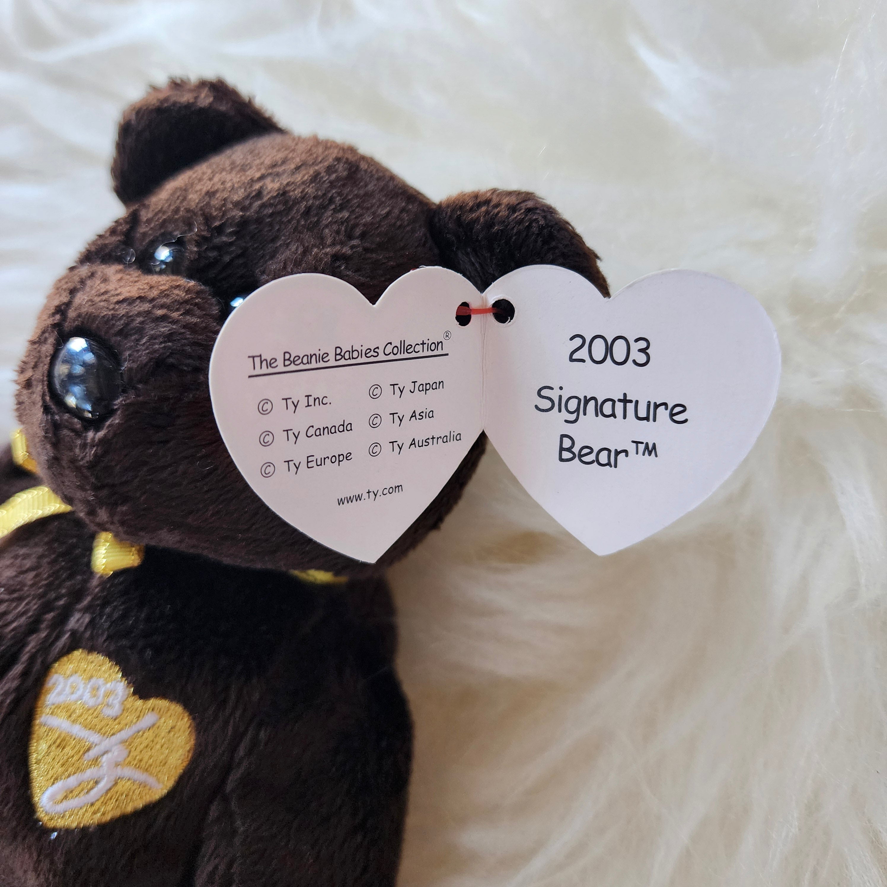 Ty Beanie Babies "2003 Signature Bear"