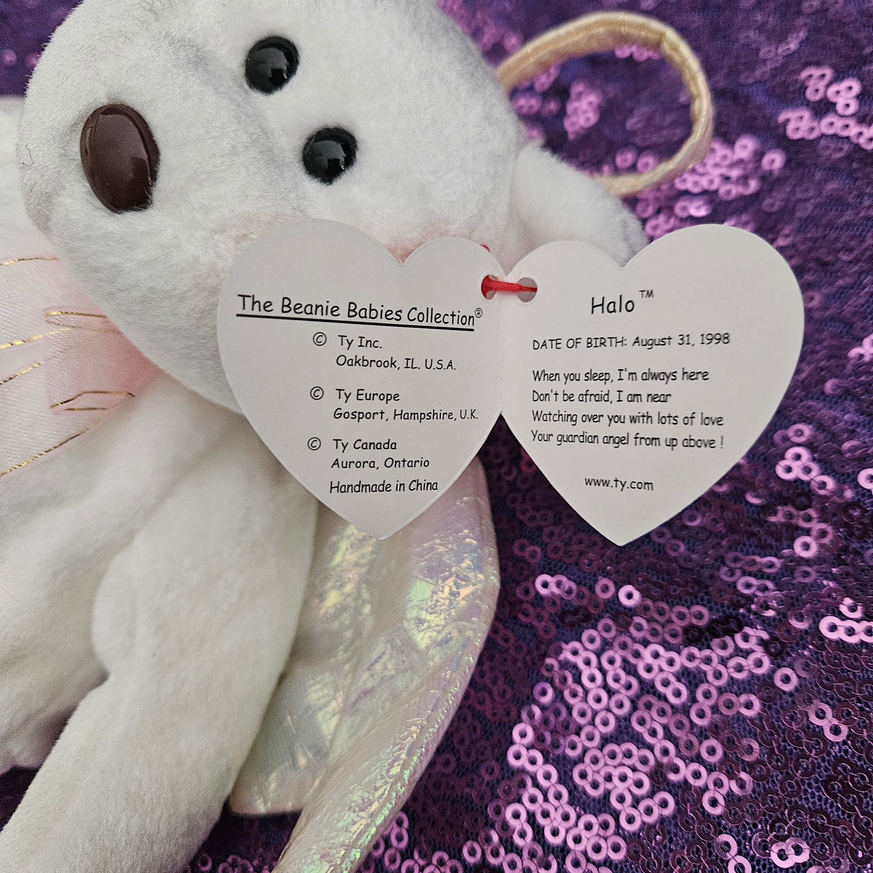 Ty Beanie Babies "Halo the Bear"