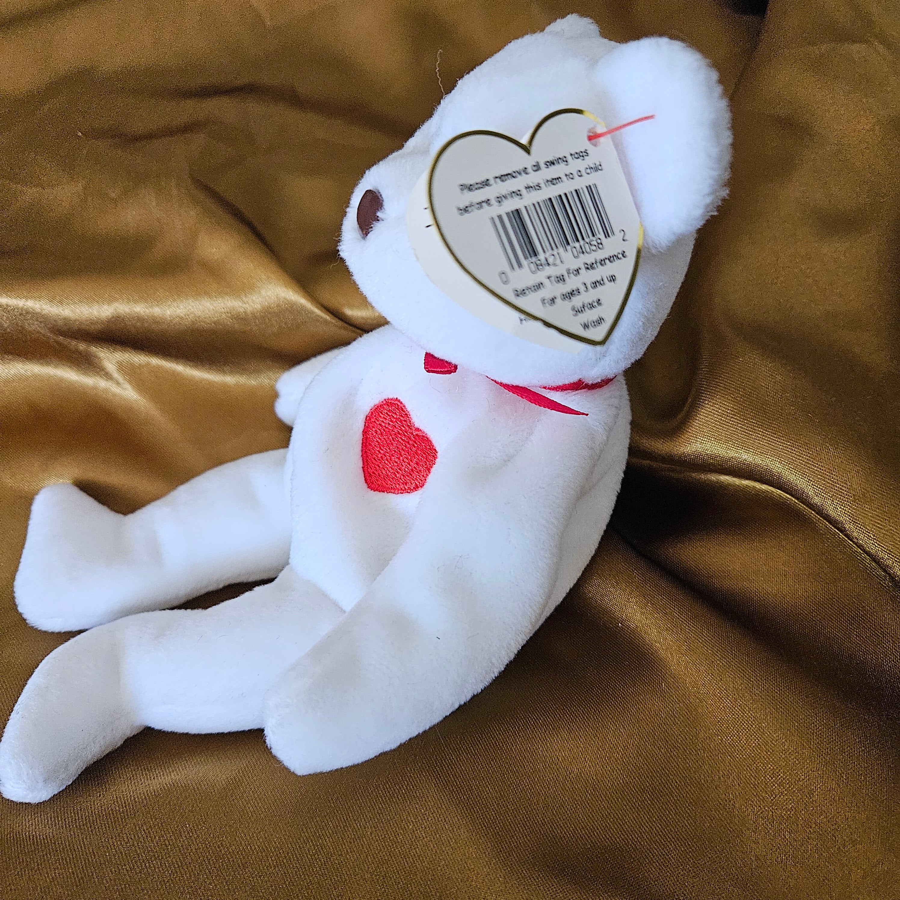 Ty Beanie Babies "Valentino the Bear"