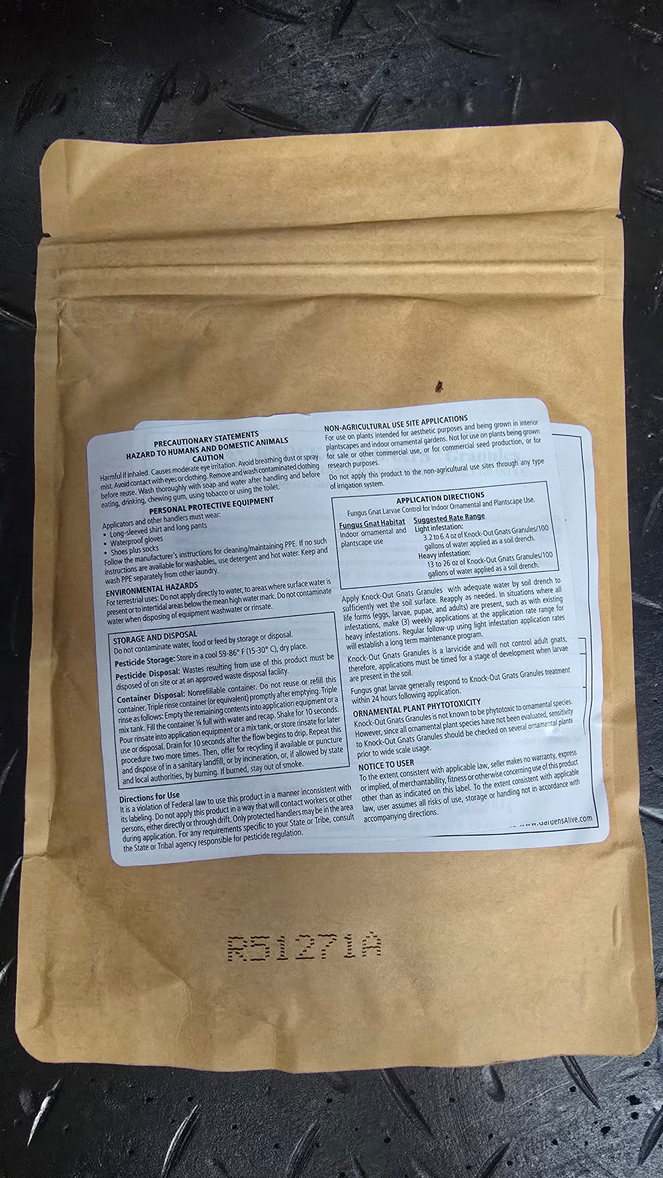 Gardens Alive! Knock-Out Gnats Granules