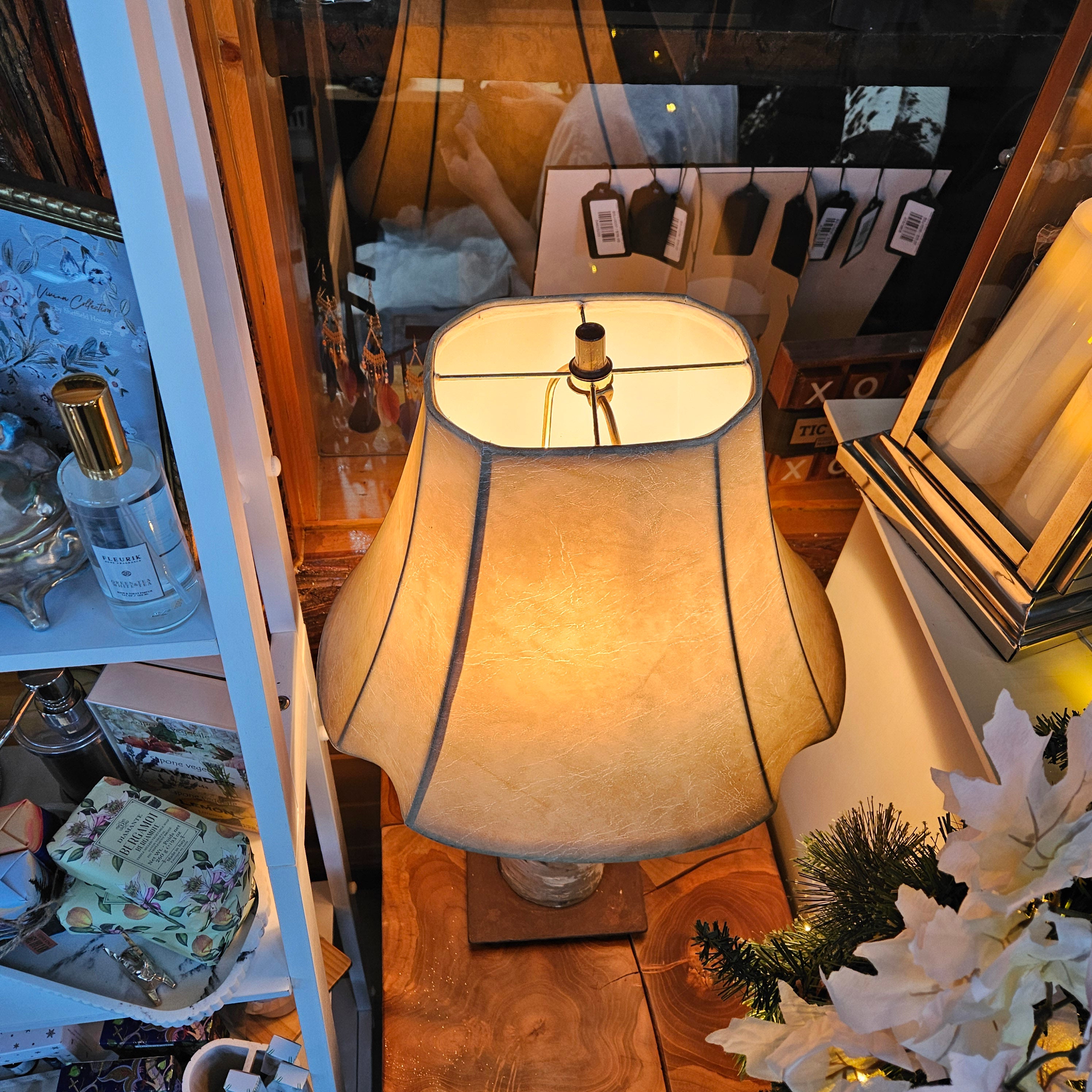 Birch Bark Table Lamp