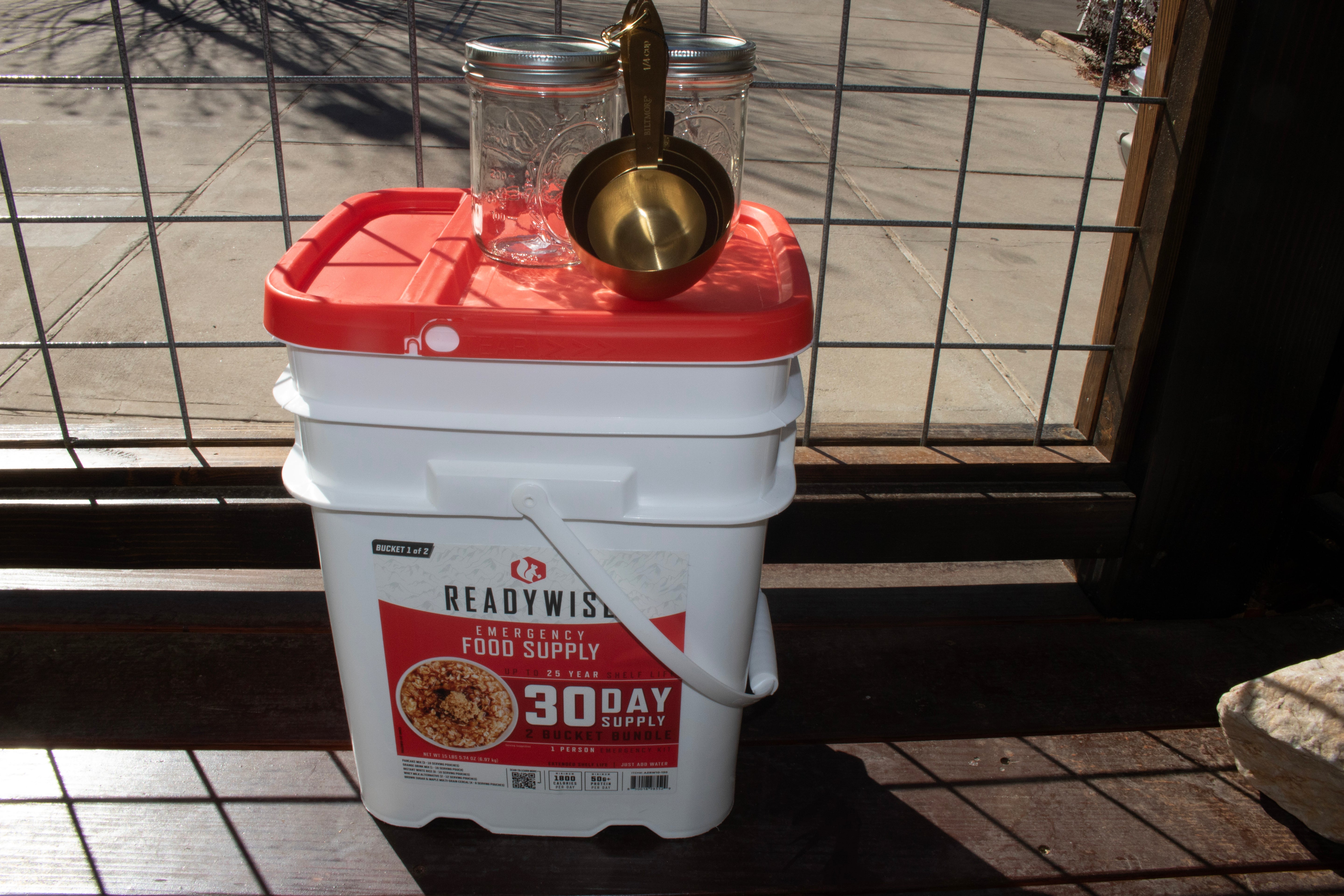 Readywise 2 Bucket Bundle Emergency Food Supply
