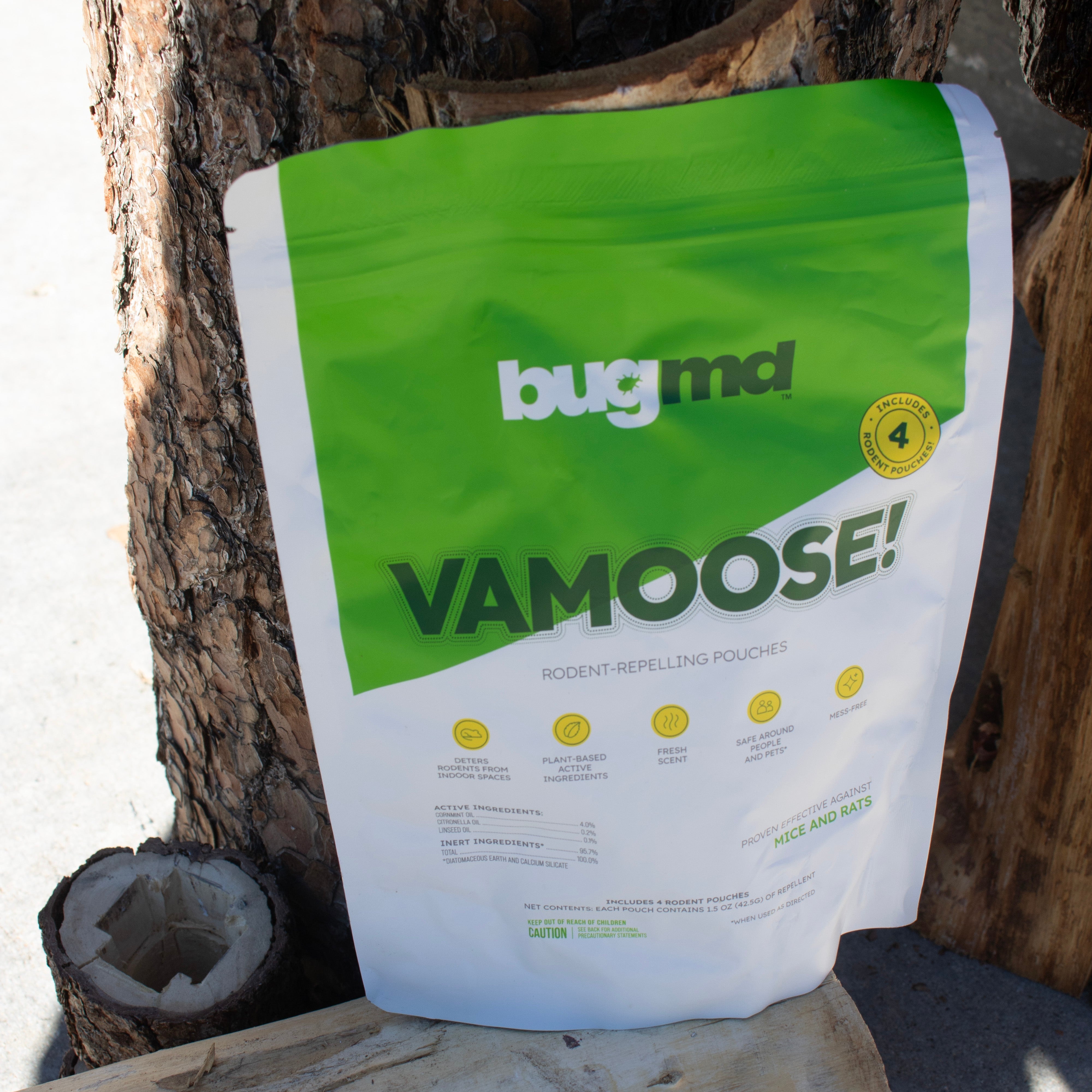 BugMD Vamoose Rodent Repellent Pouches