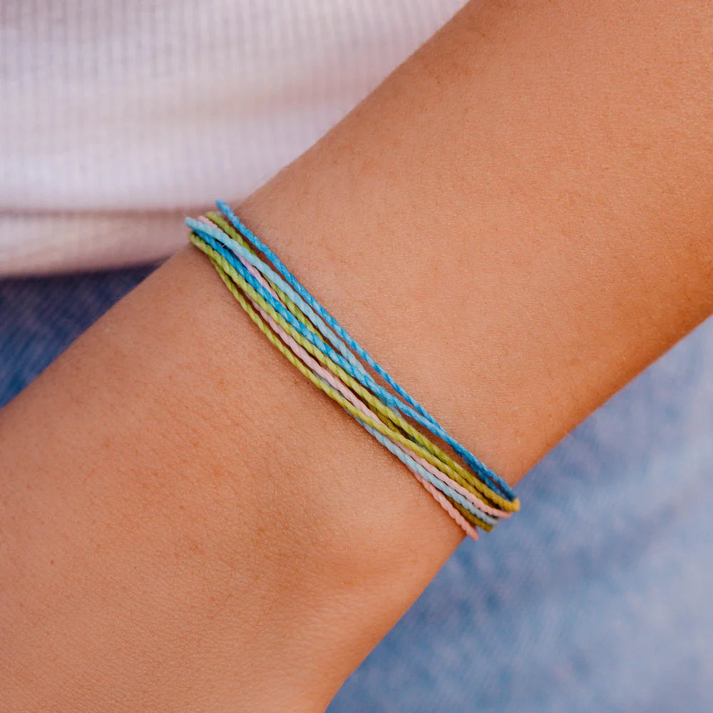 Pura Vida Mental Health Awareness Jute Cord Bracelet