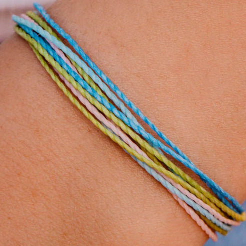 Pura Vida Mental Health Awareness Jute Cord Bracelet