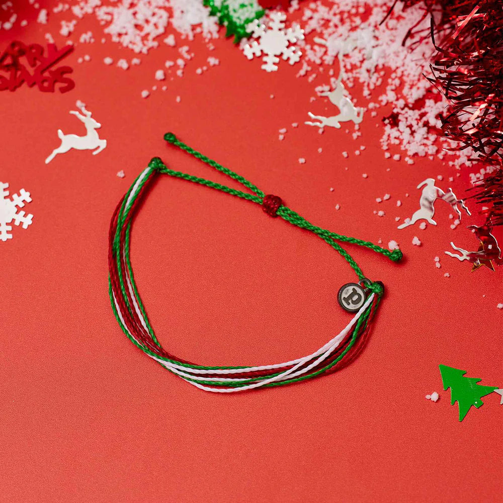 Pura Vida Under The Mistletoe Jute Cord Bracelet