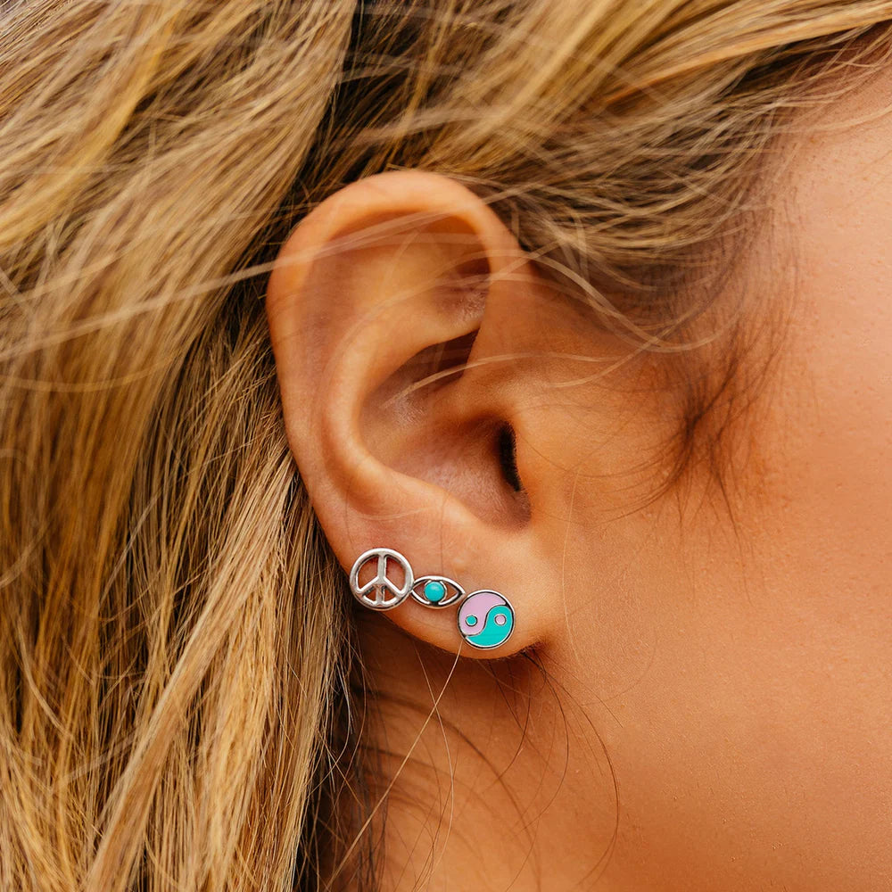 Pura Vida Kaleidoscope Stud Earring Pack