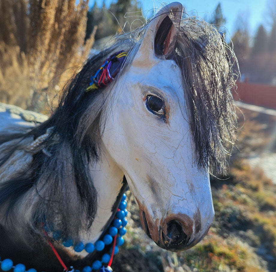 Battat Horse Handmade and Highly Personalized Decorative Figure by Artist Diane Stegman