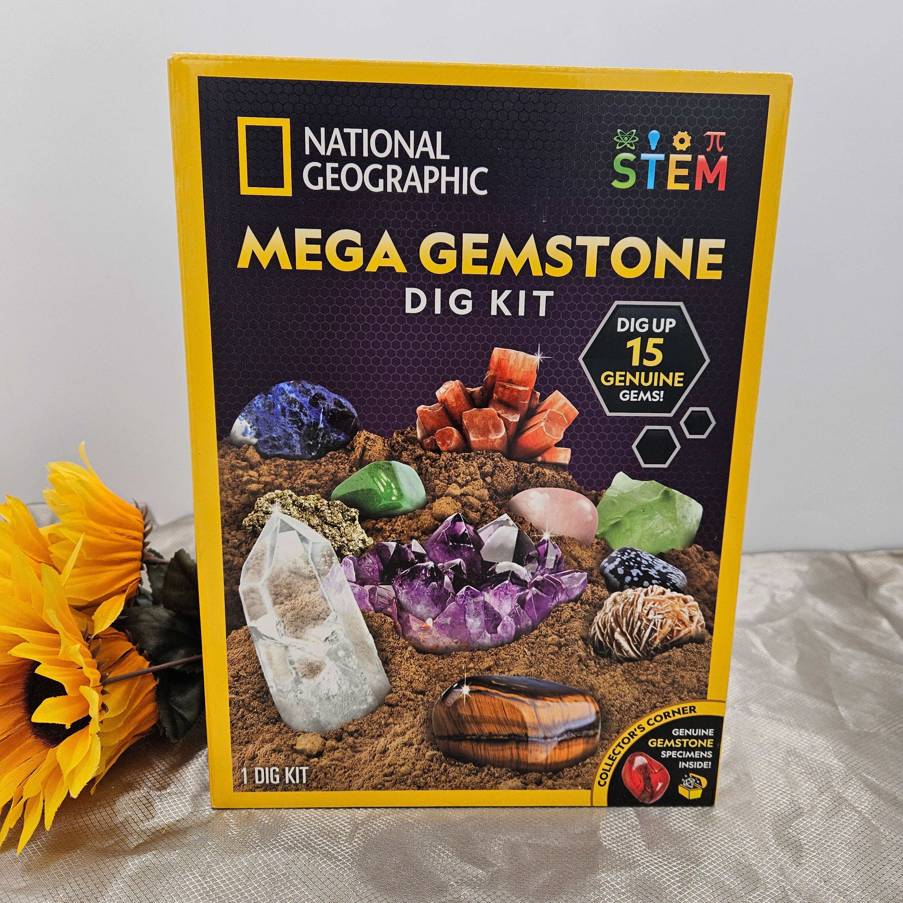 National Geographic Mega Gemstone Dig Kit