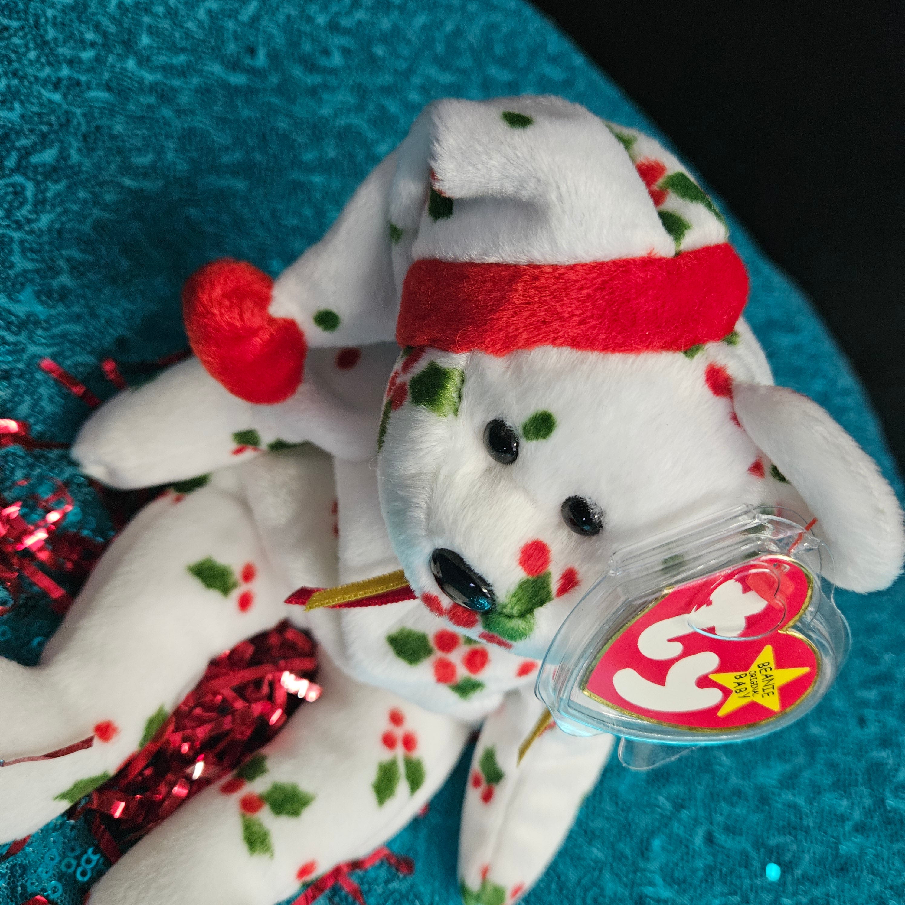 Ty Beanie Babies "1998 Holiday Teddy"