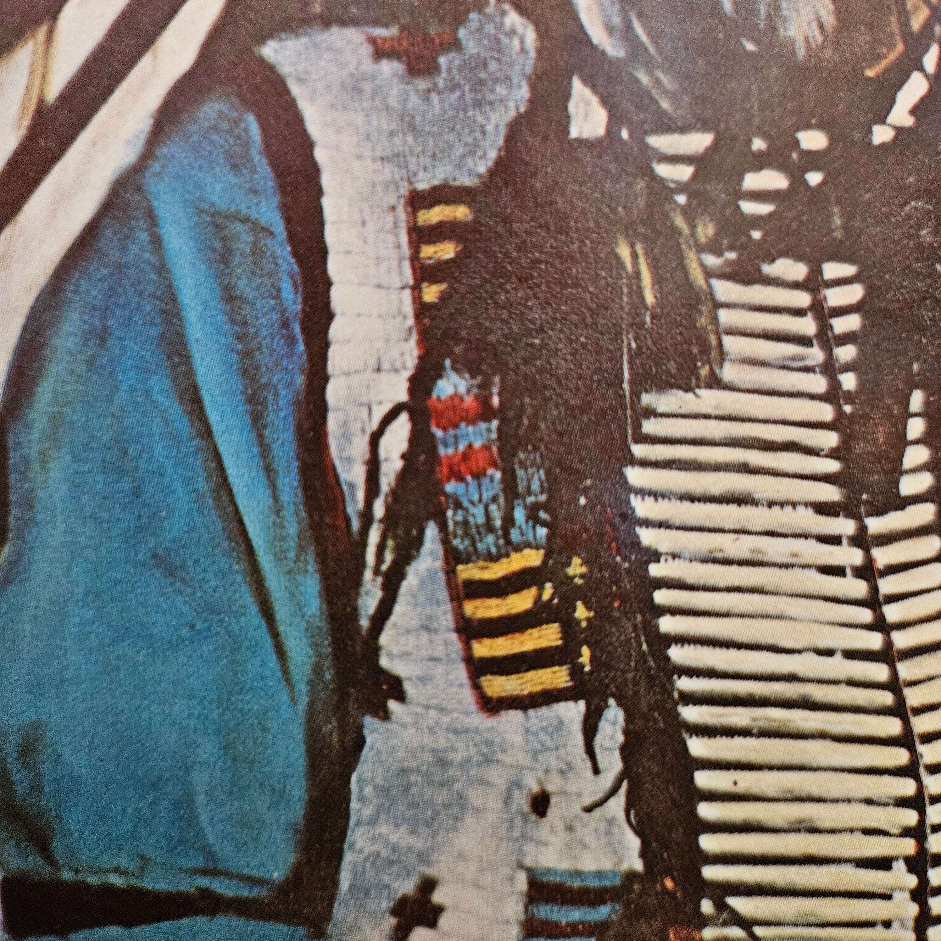 Beautifully Hand Crafted Custom Created Greeting Card Series by Diane Stegman "American Horse the Indian"