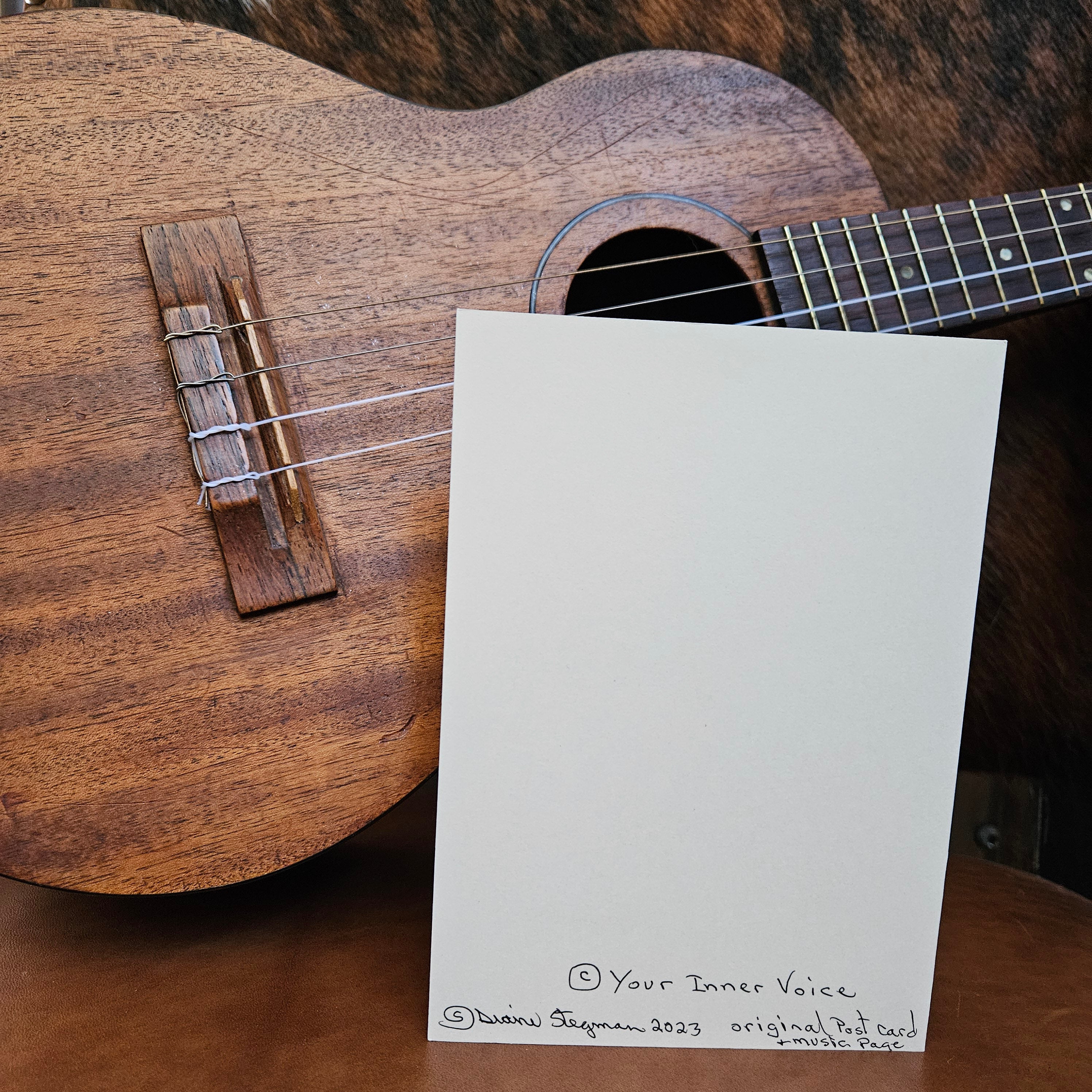 Beautifully Hand Crafted Custom Created Greeting Card Series by Diane Stegman "Auld Lang Syne"