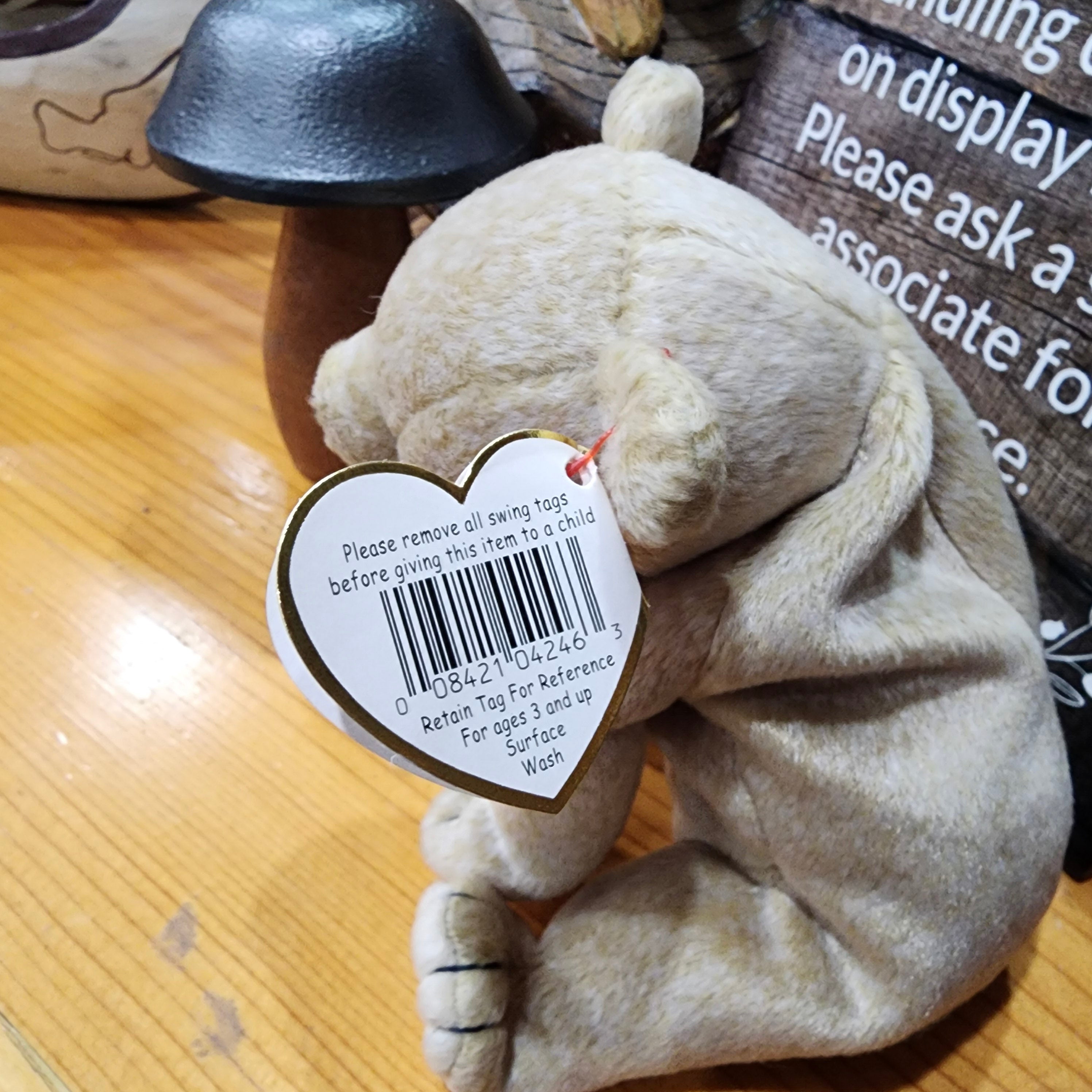 Ty Beanie Babies "Almond the Bear"