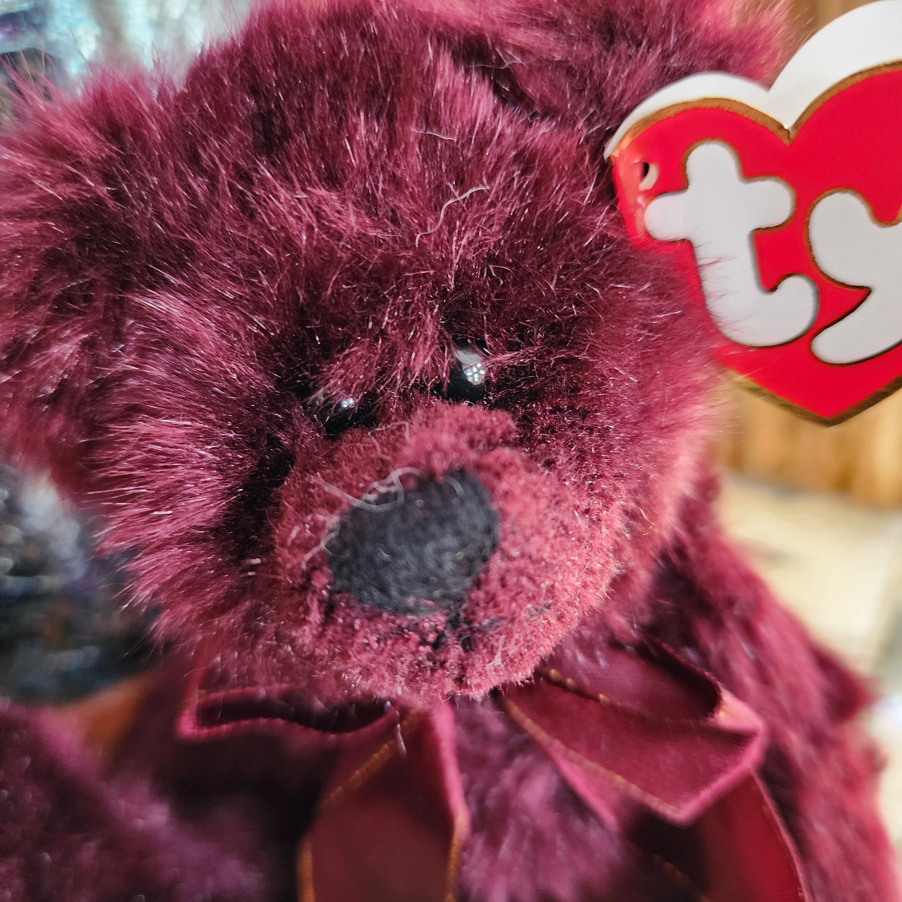 Ty Beanie Babies "Beargundy the Bear"