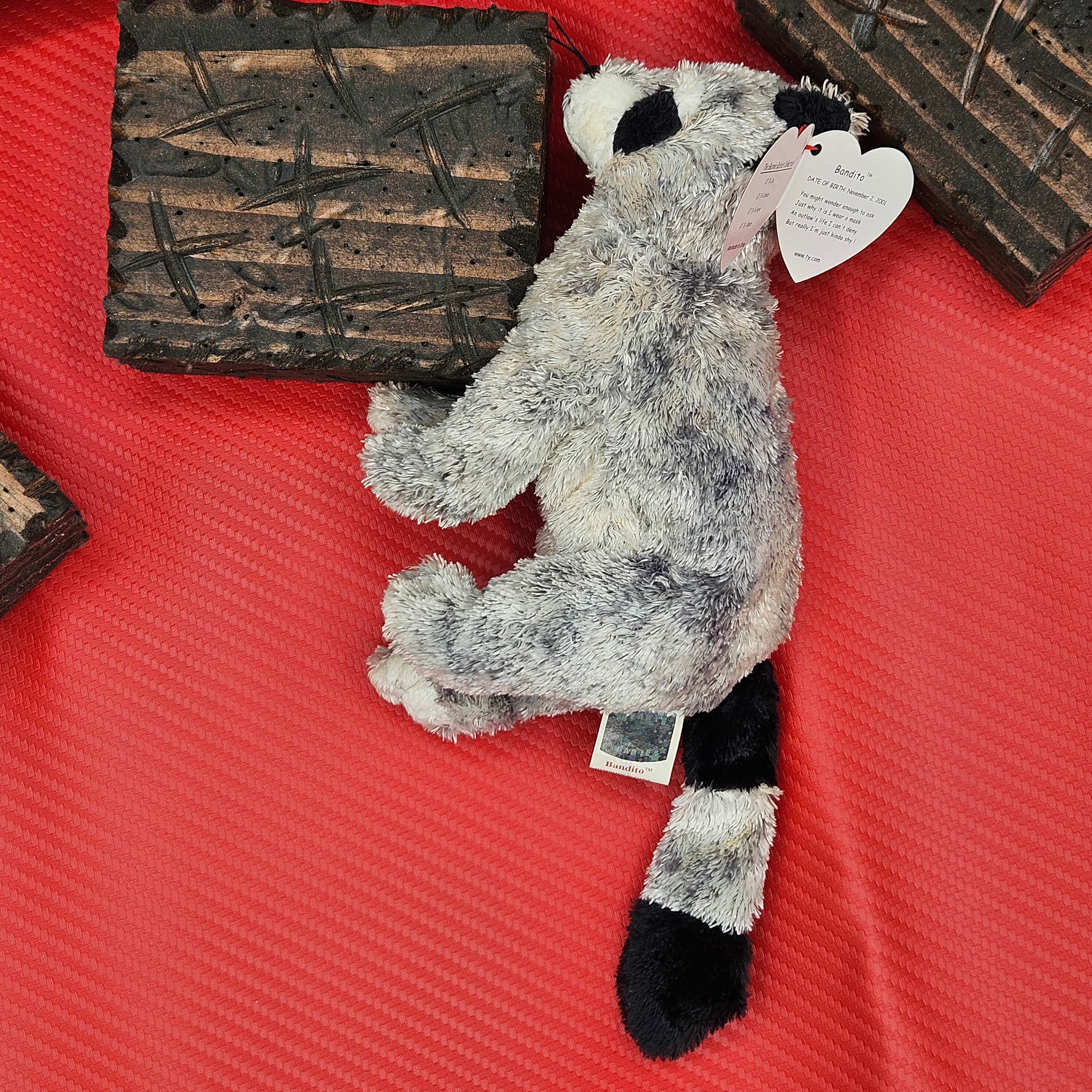 Ty Beanie Babies "Bandito the Racoon"