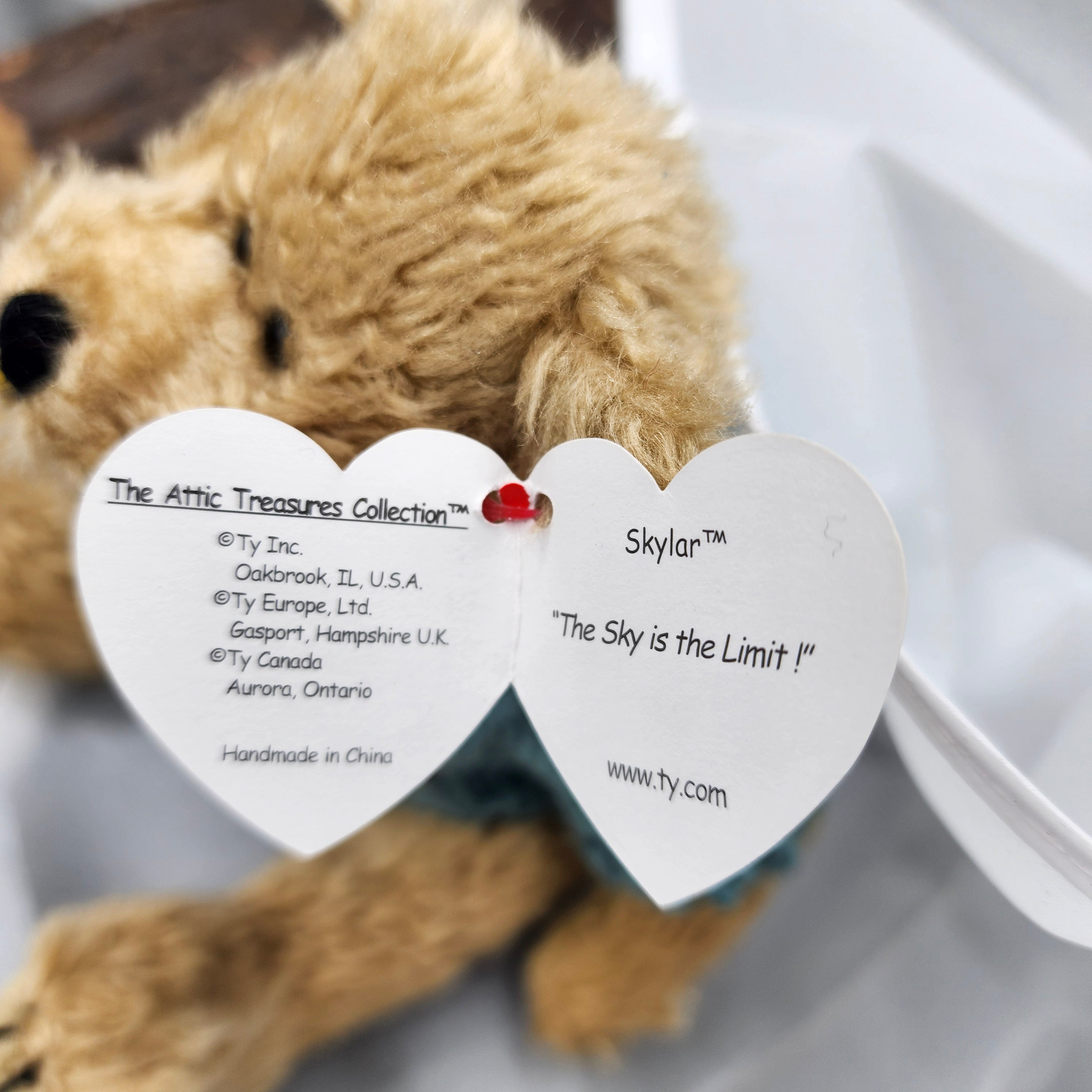 Ty Beanie Babies "Skylar the Bear"