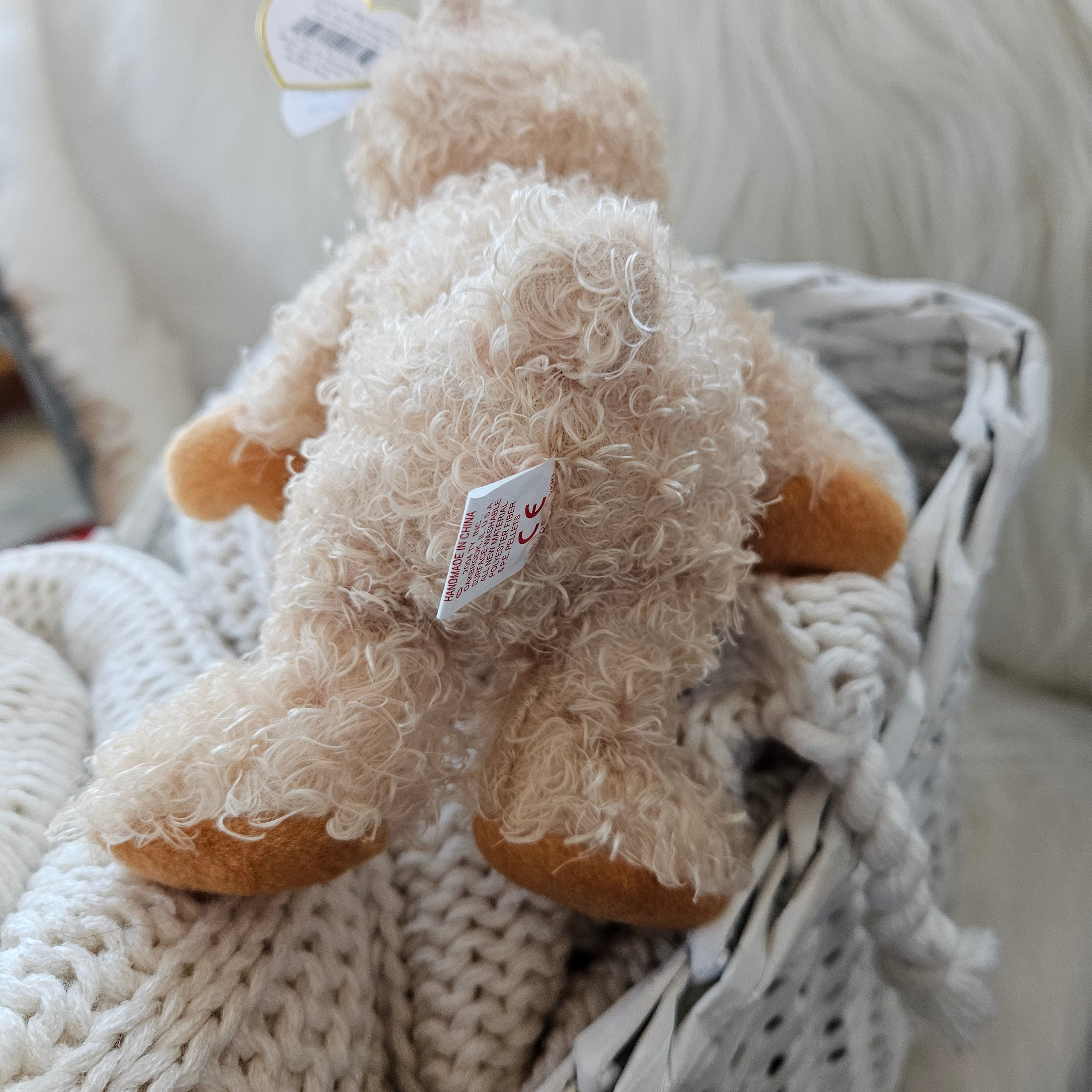 Ty Beanie Babies "Curls the Bear"