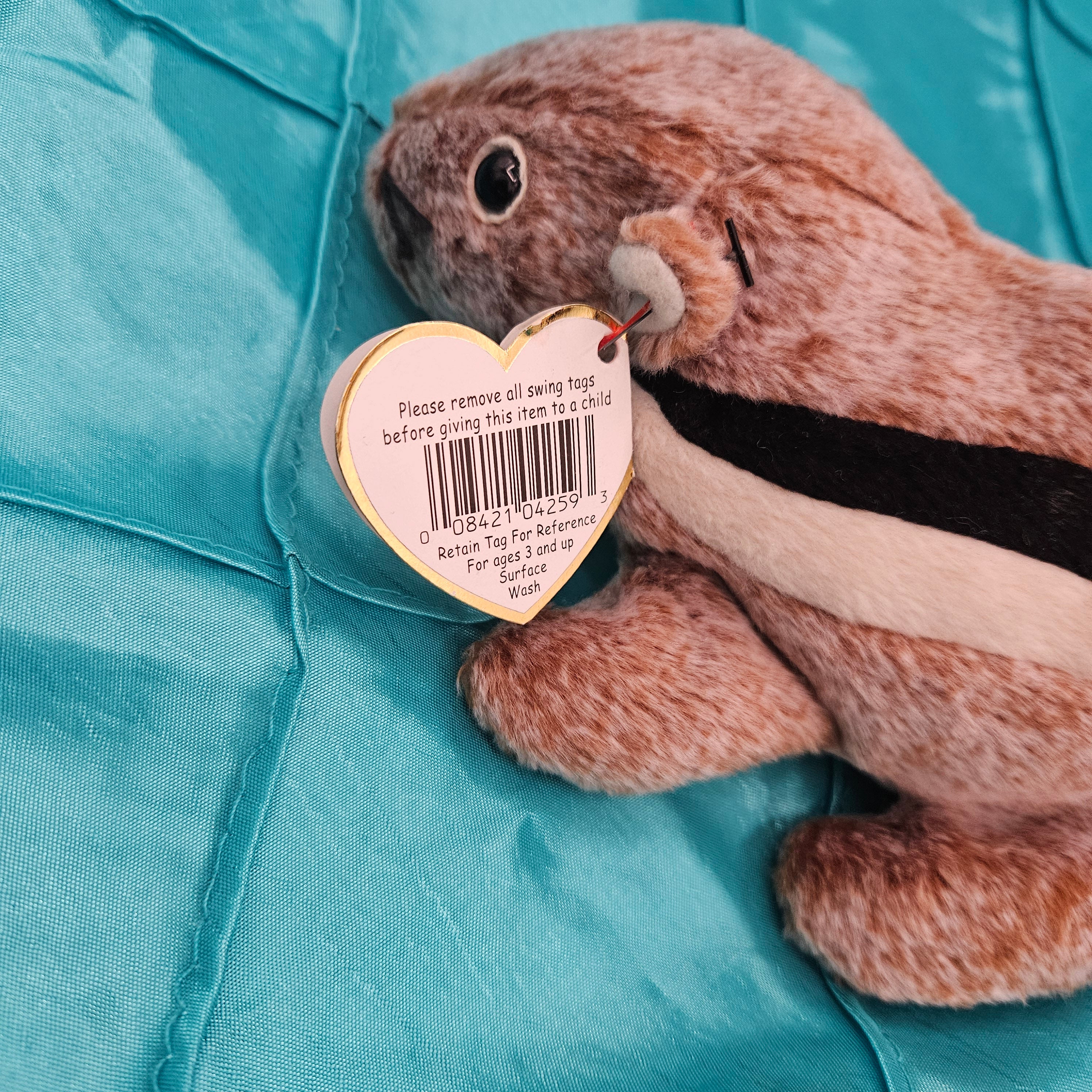 Ty Beanie Baby "Chipper the Chipmunk"